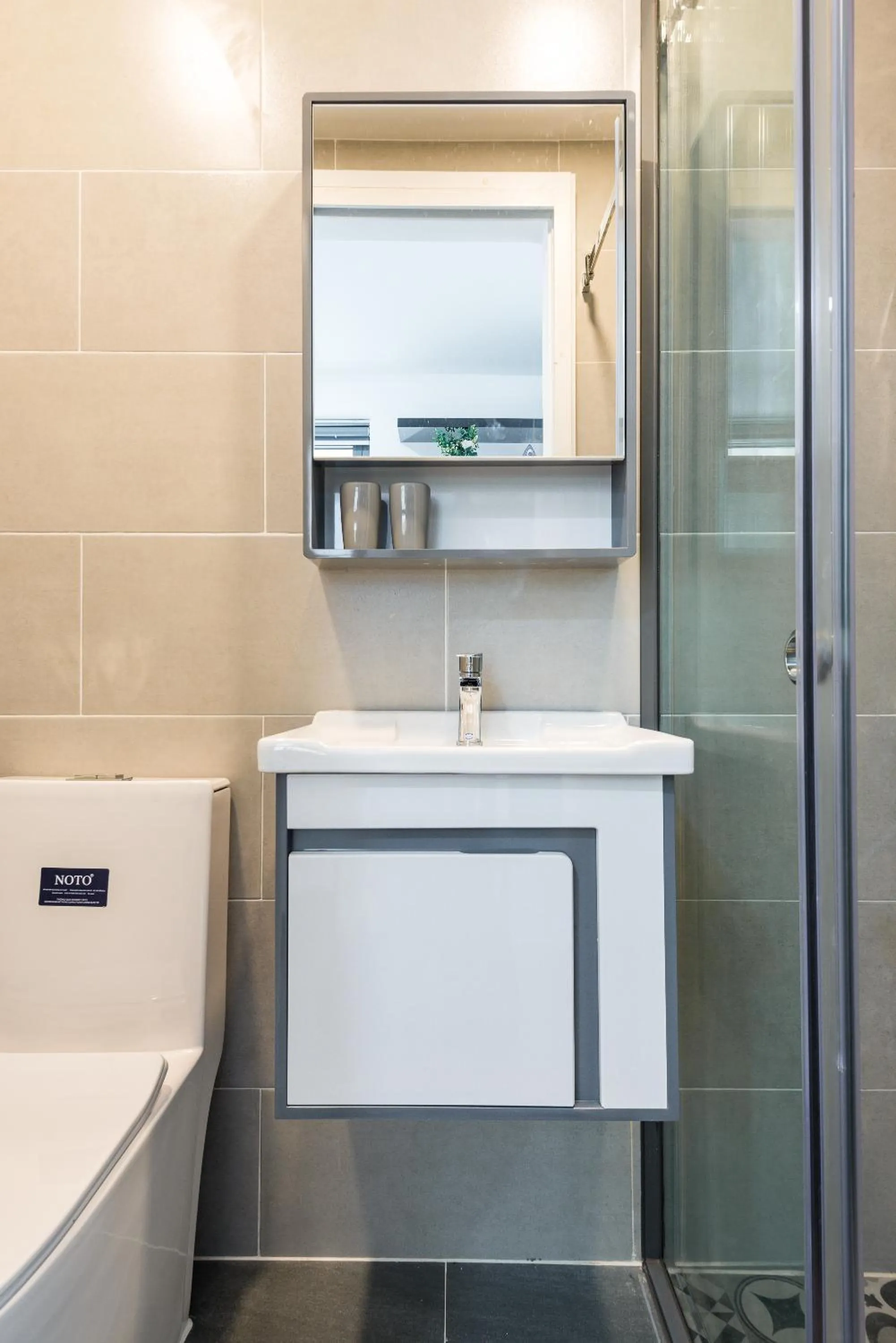 Bathroom in Cozrum Homes The Gallery Residence