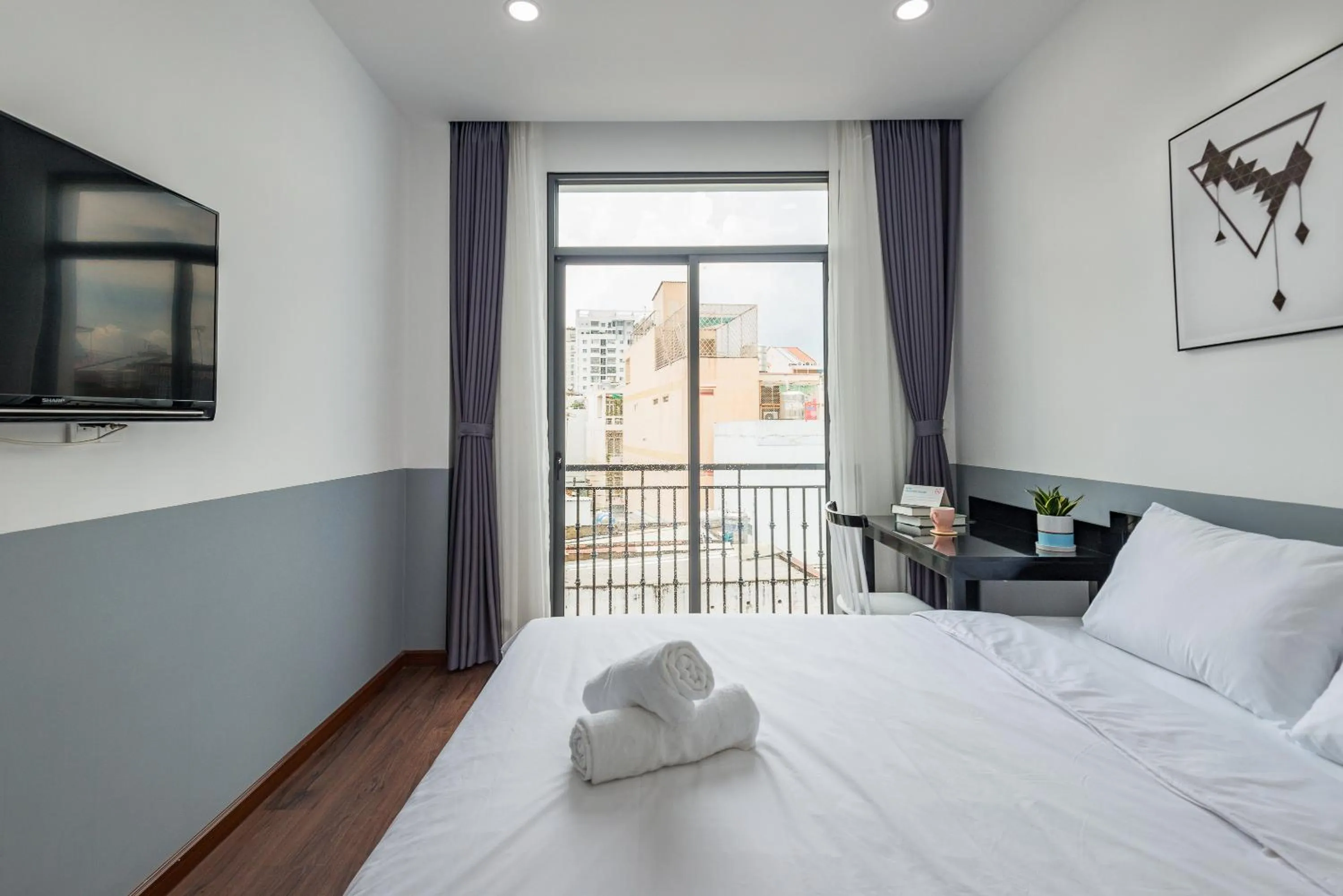 Bedroom, Bed in Cozrum Homes The Gallery Residence