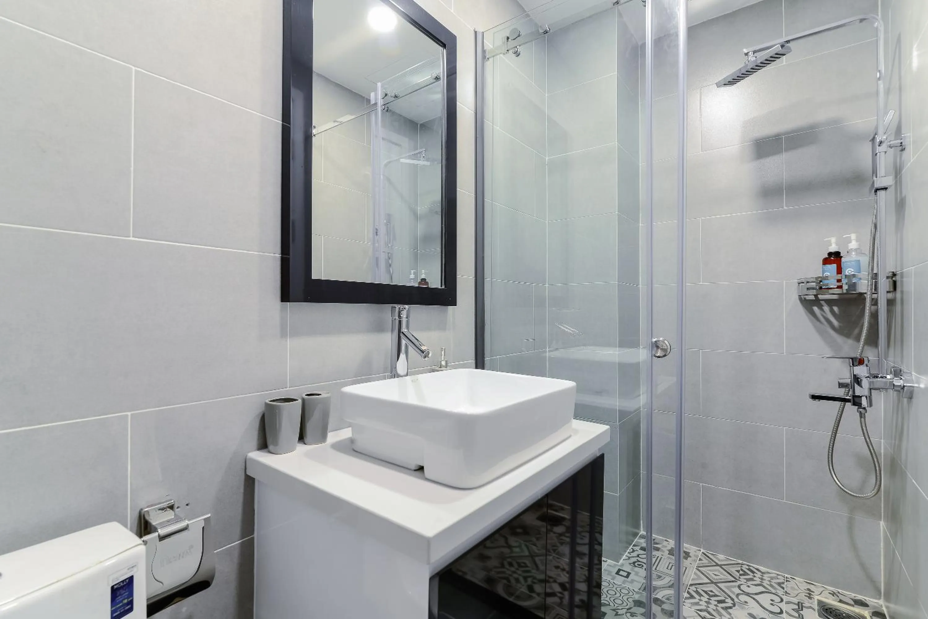 Bathroom in Cozrum Homes The Gallery Residence