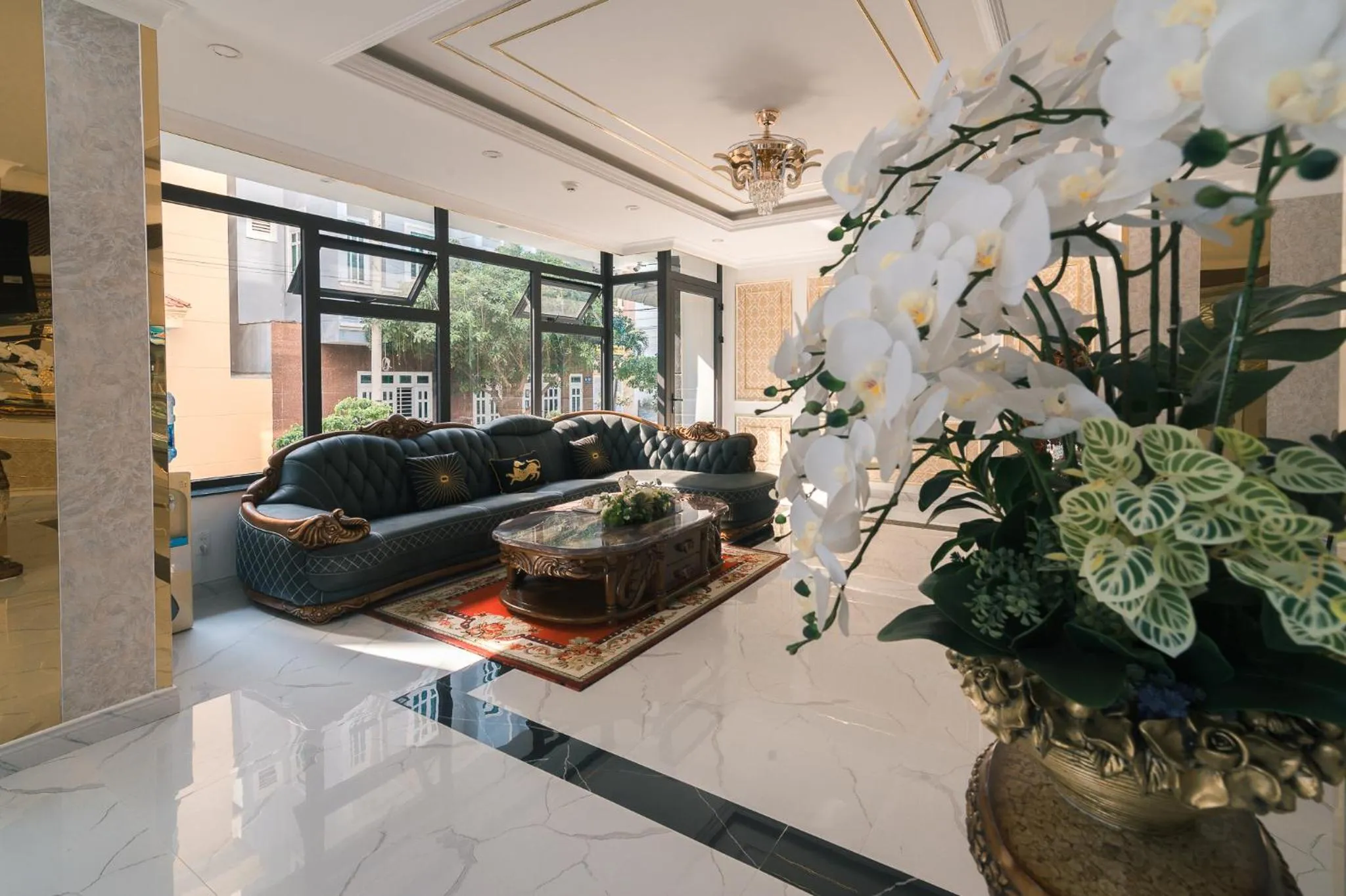 Lobby or reception in Lam Kiều Hotel