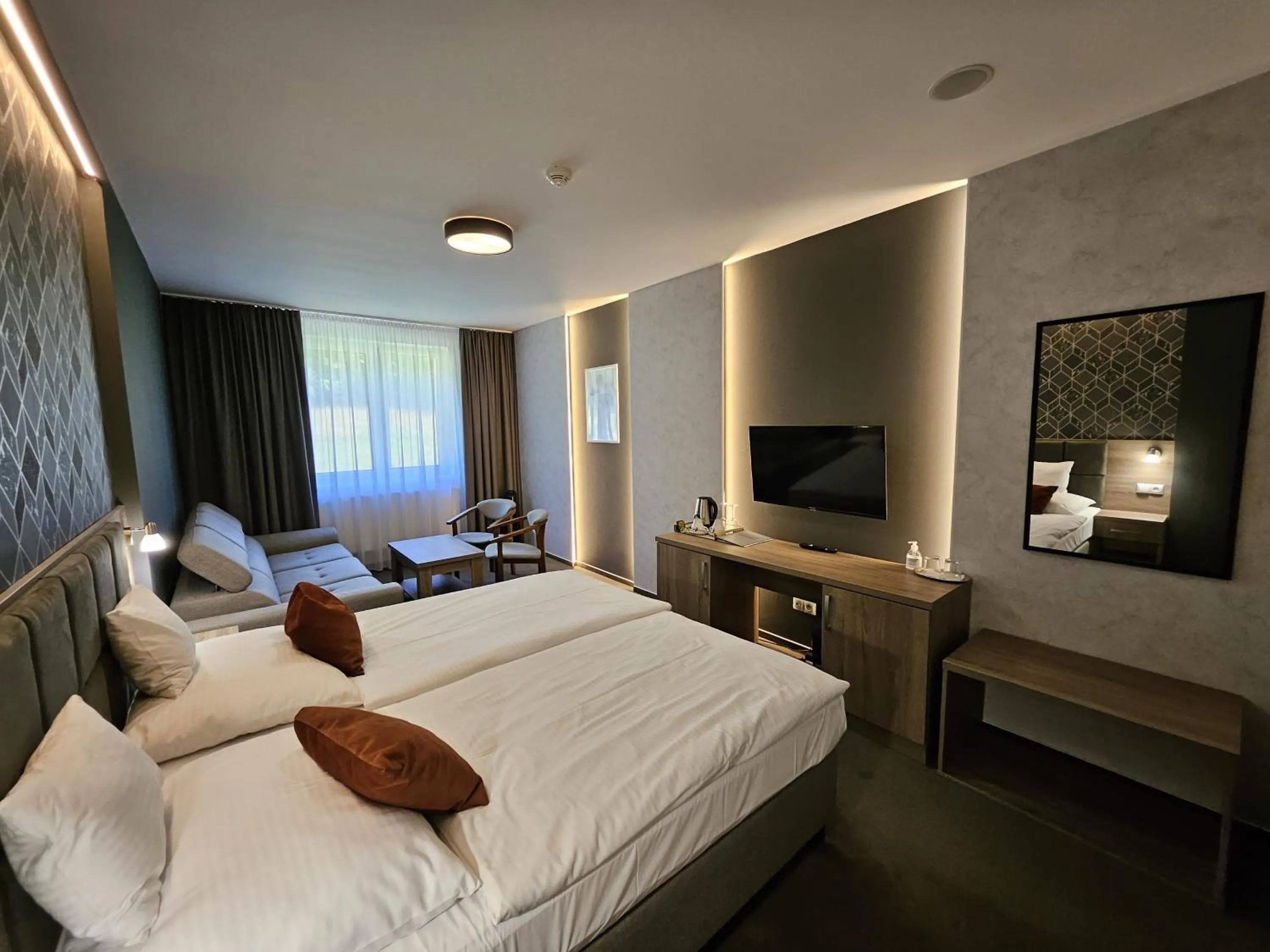 Bed in Hotel Slávia Svidník SPA & RESTAURANT