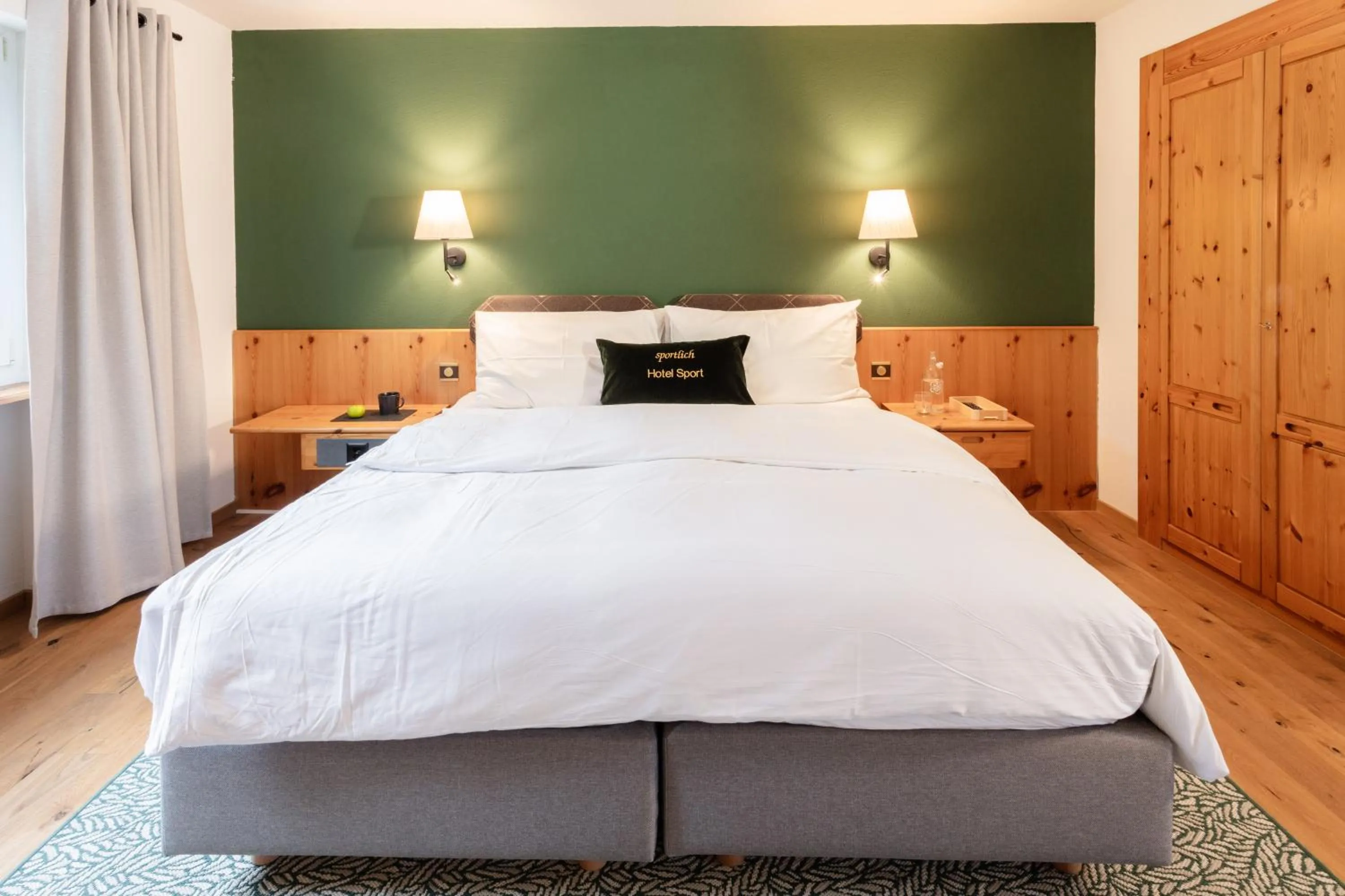 Bed in Hotel Sport Klosters