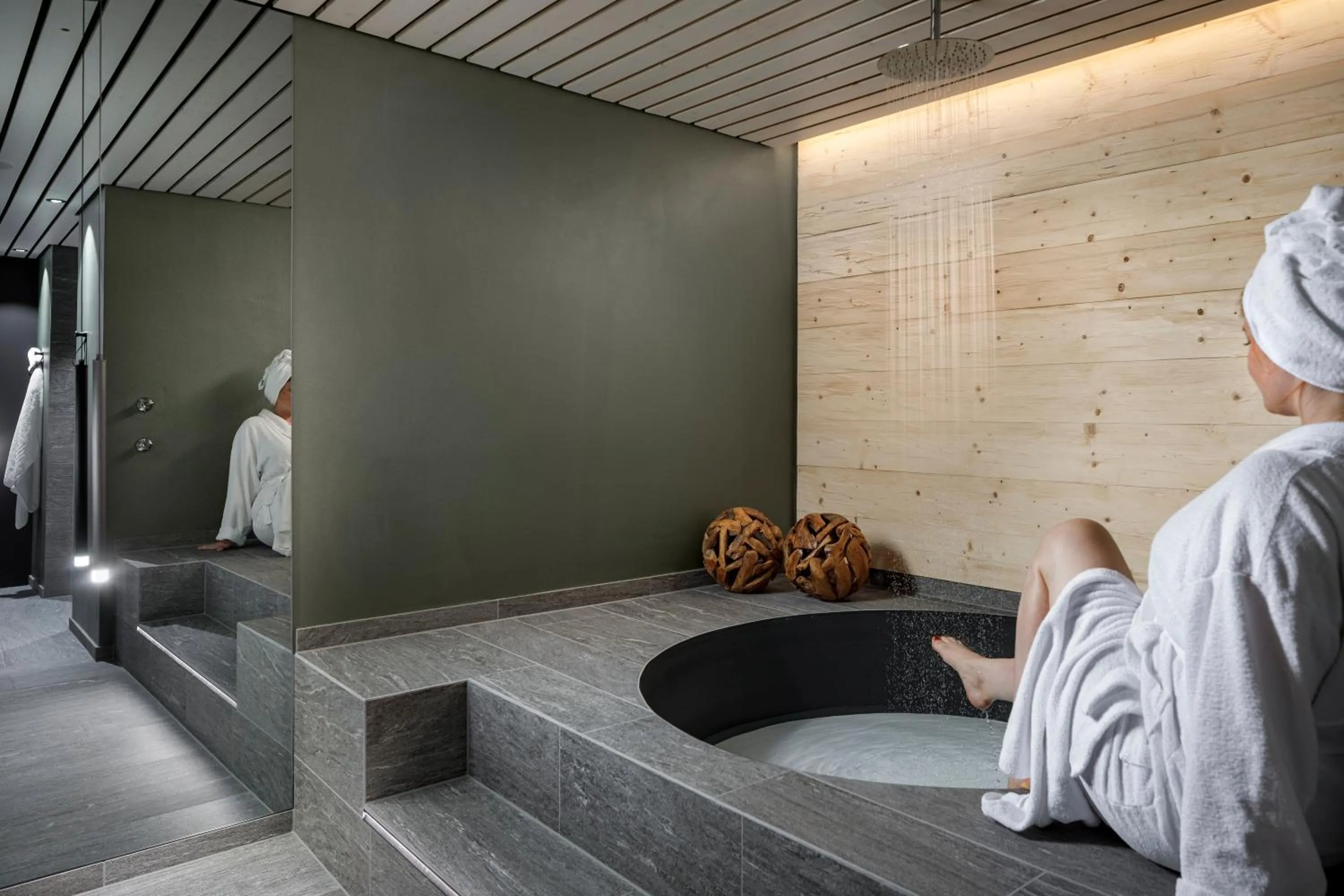 Spa and wellness centre/facilities in Hotel Sport Klosters
