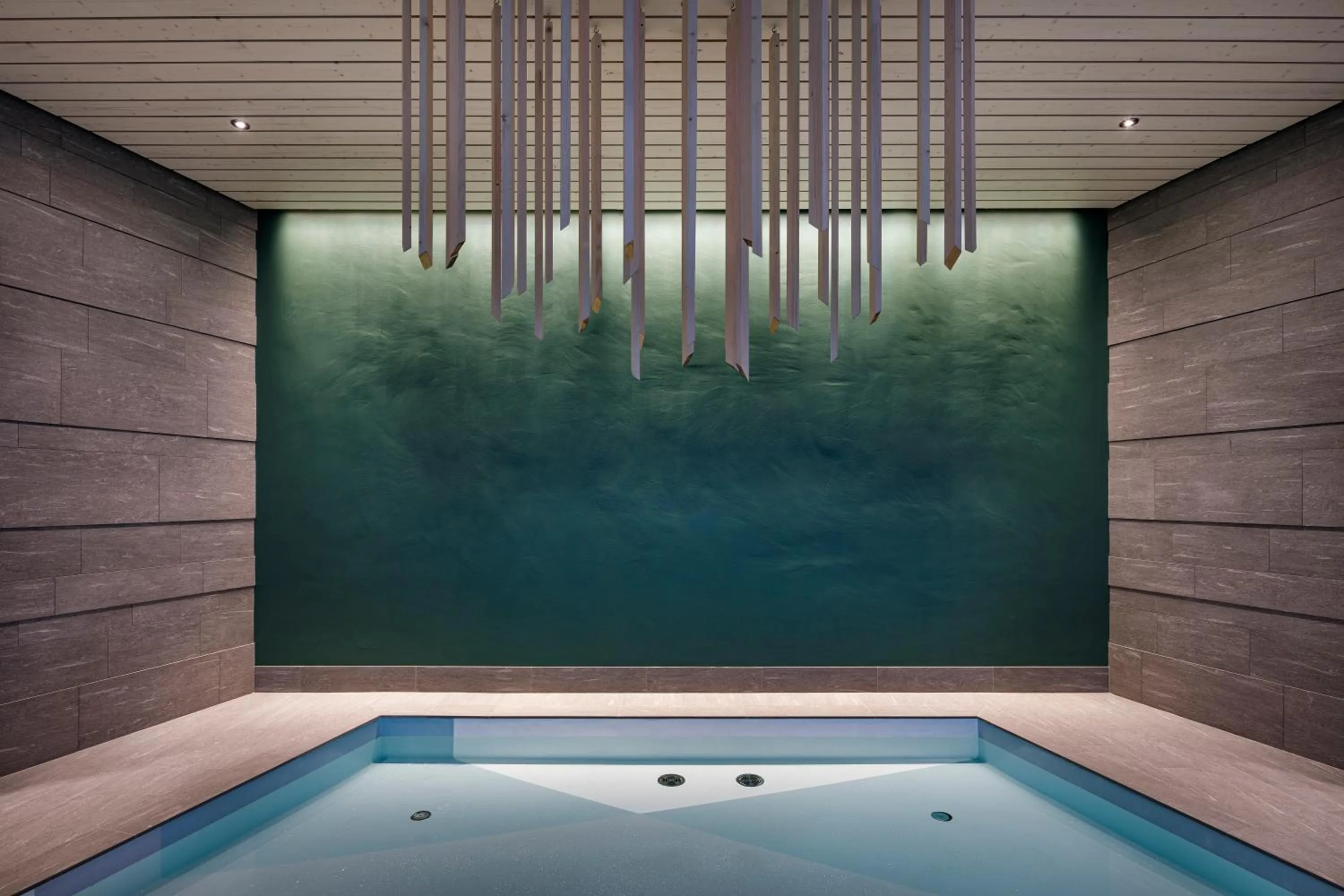 Swimming pool in Hotel Sport Klosters