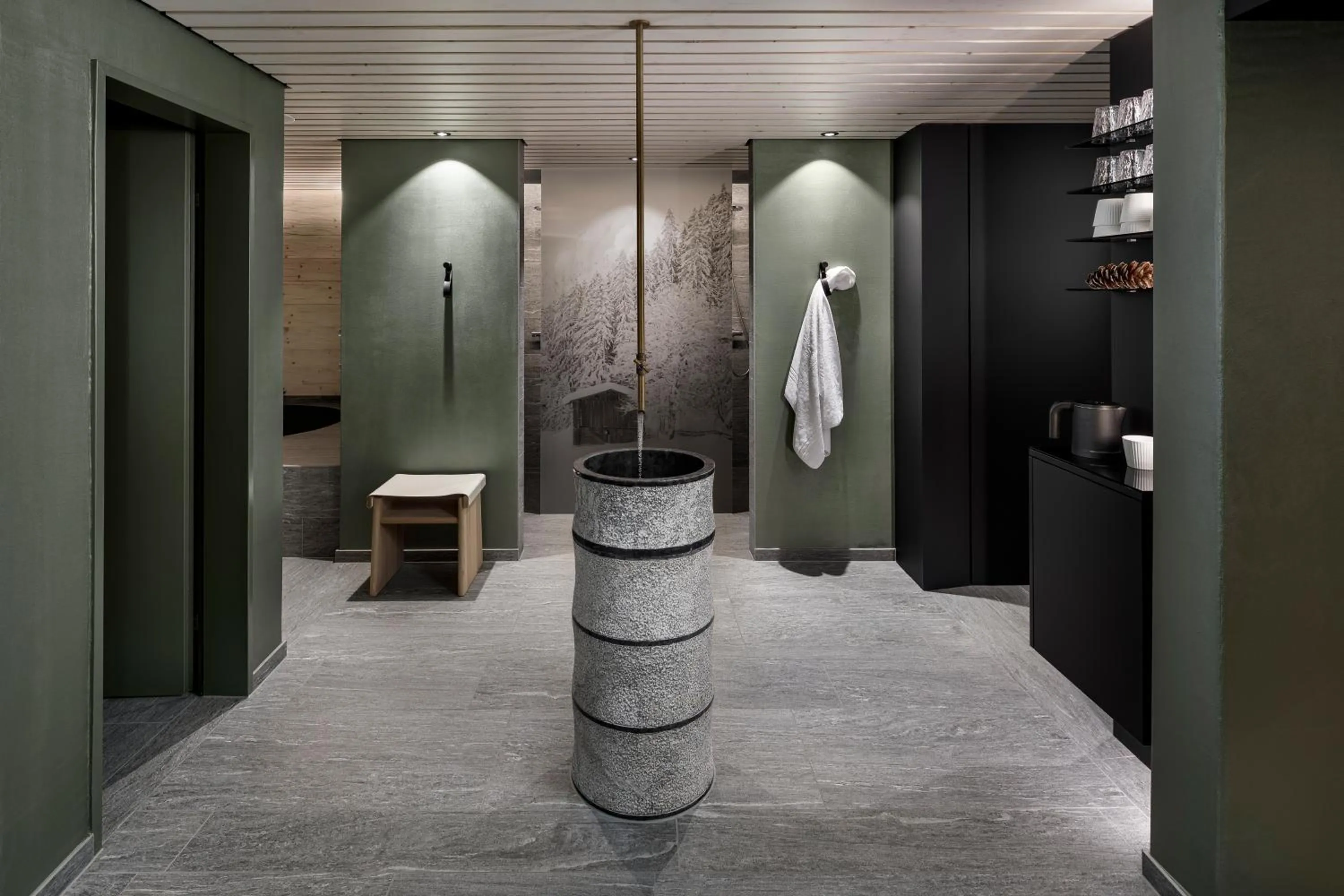 Spa and wellness centre/facilities in Hotel Sport Klosters
