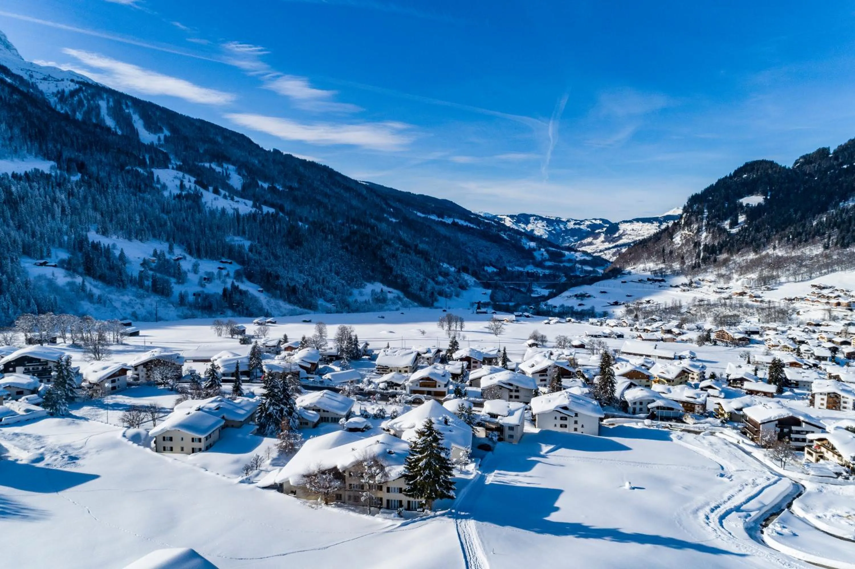 Skiing in Hotel Sport Klosters