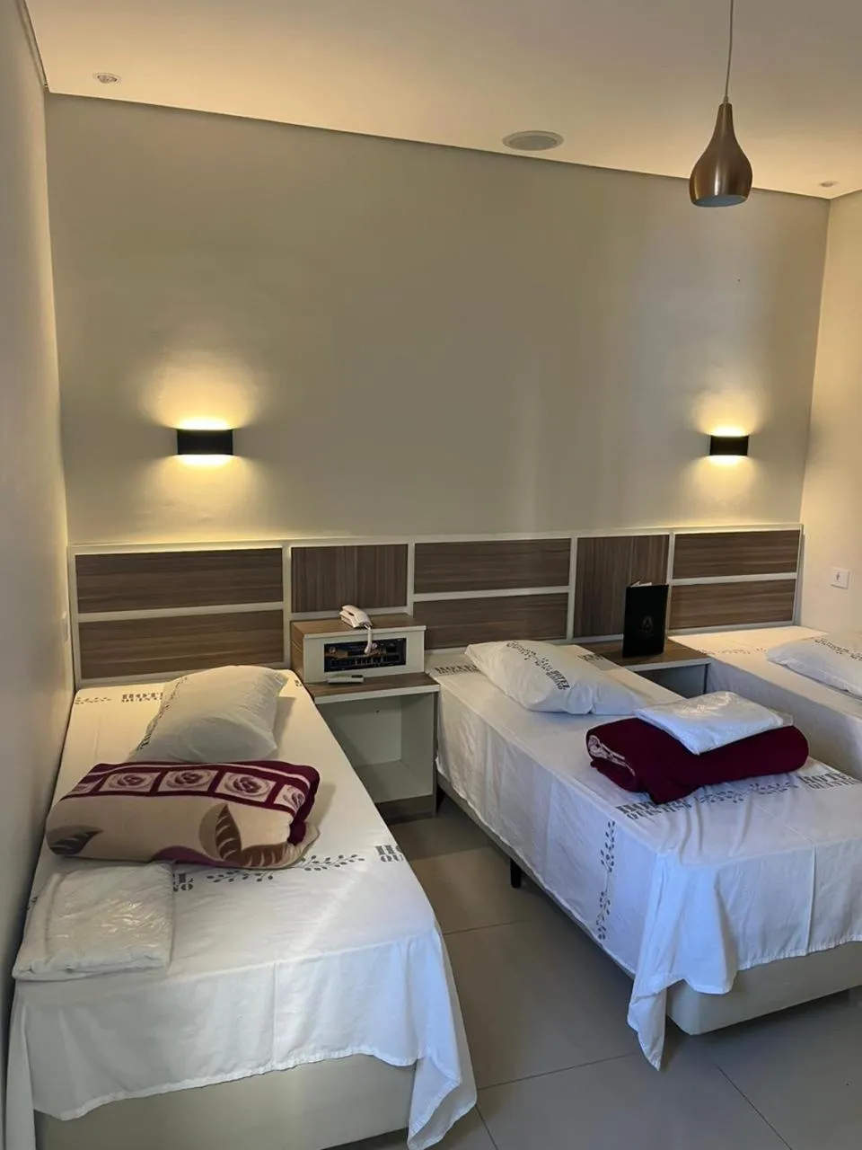 Bed in Hotel Quintino