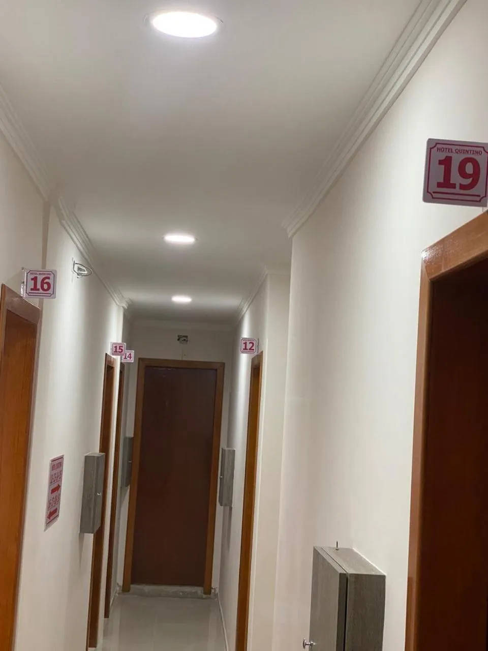 Floor plan in Hotel Quintino