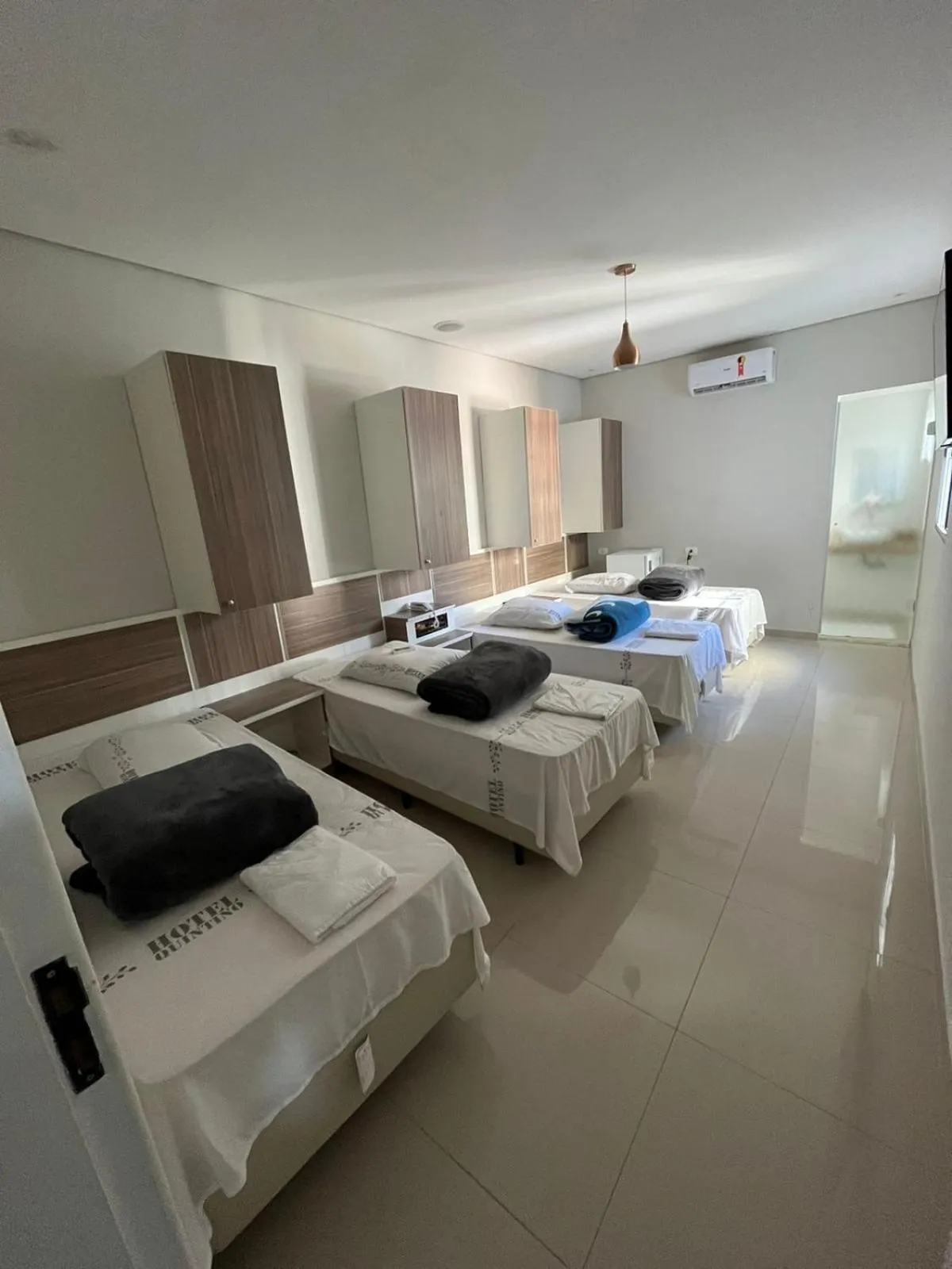 Bed in Hotel Quintino