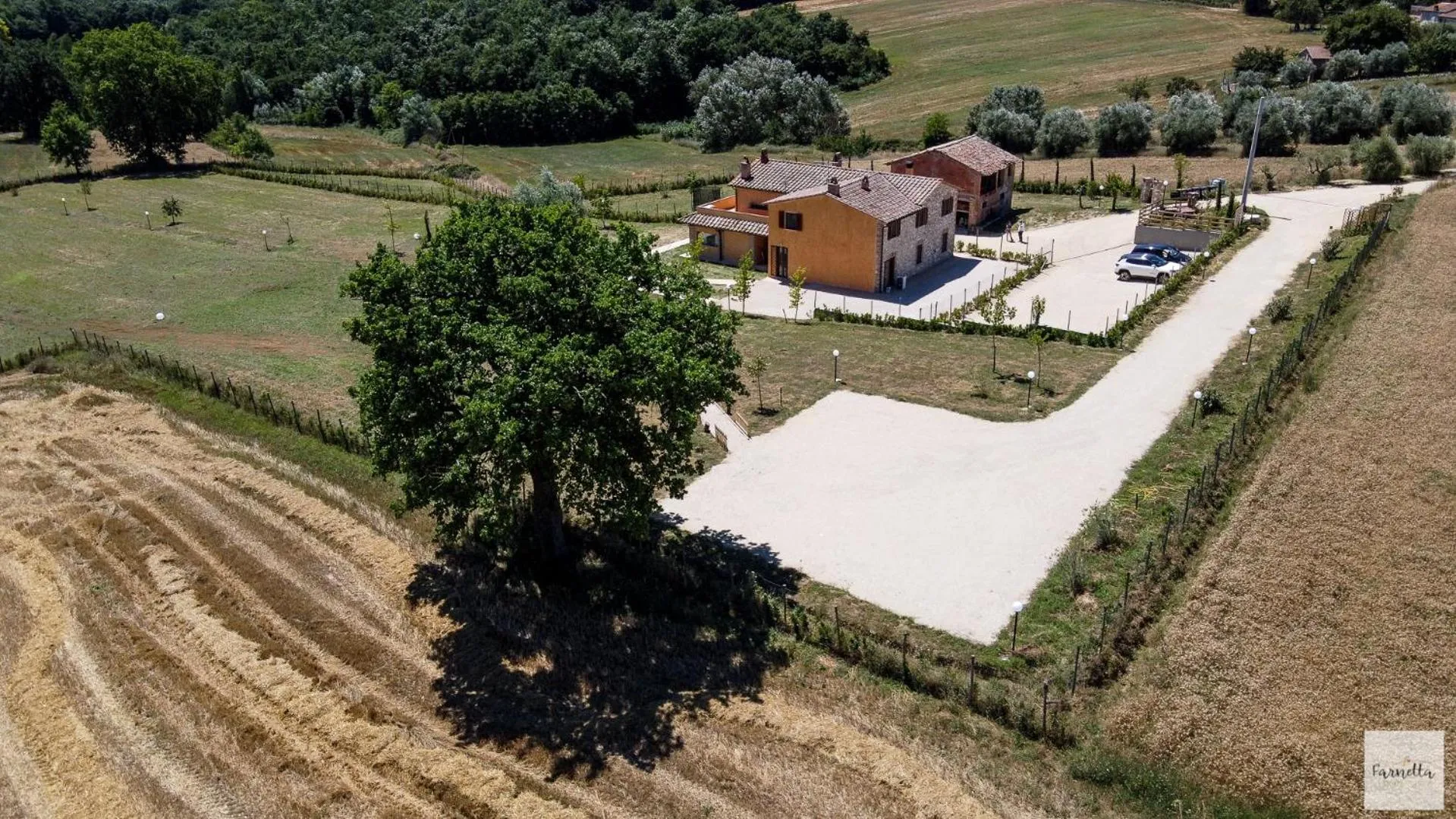 Bird's eye view in Dolce Farnetta en-Suite Spa & Yoga