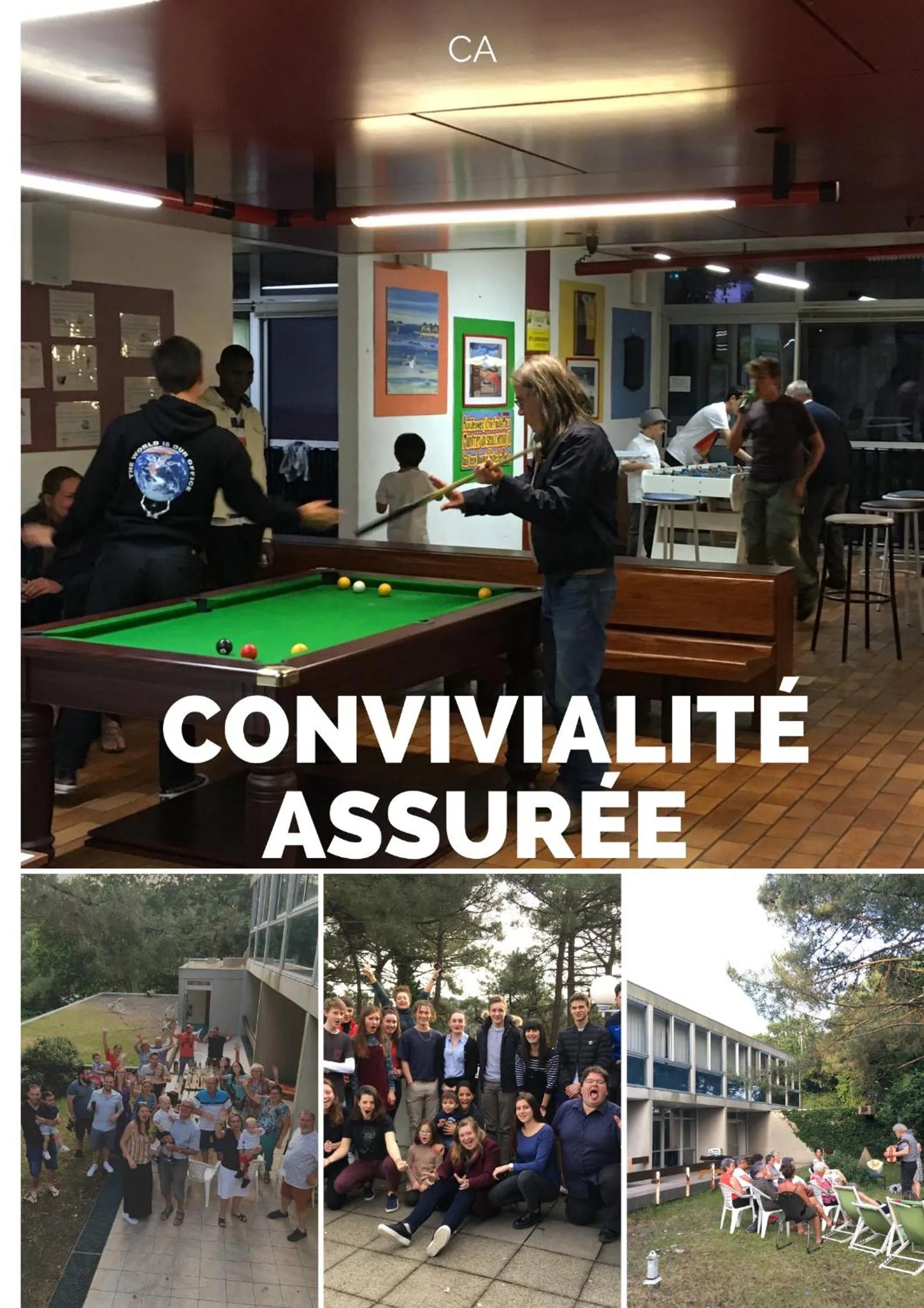 Game Room in Auberge de Jeunesse HI Lorient