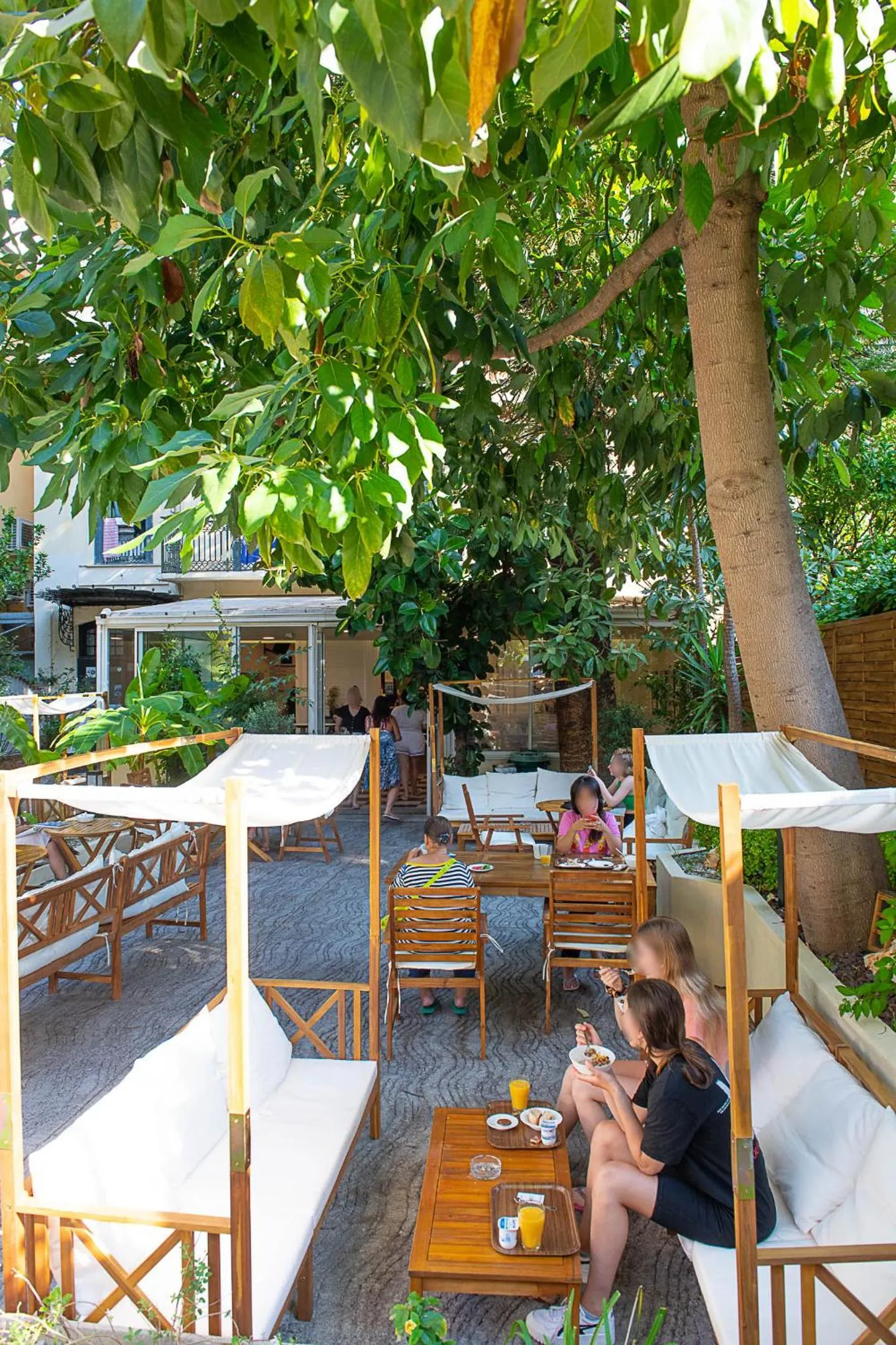 Garden in Auberge de Jeunesse HI Nice Les Camélias