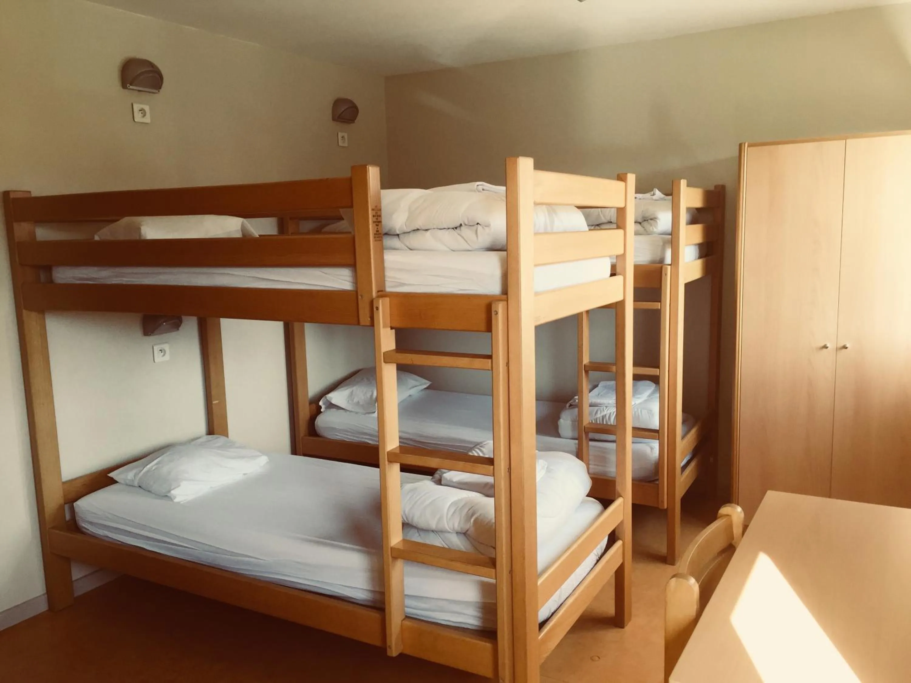 Bed in 4-Bed Female Dormitory with Ensuite Shower – Shared Toilets in Auberge de Jeunesse HI Pontarlier