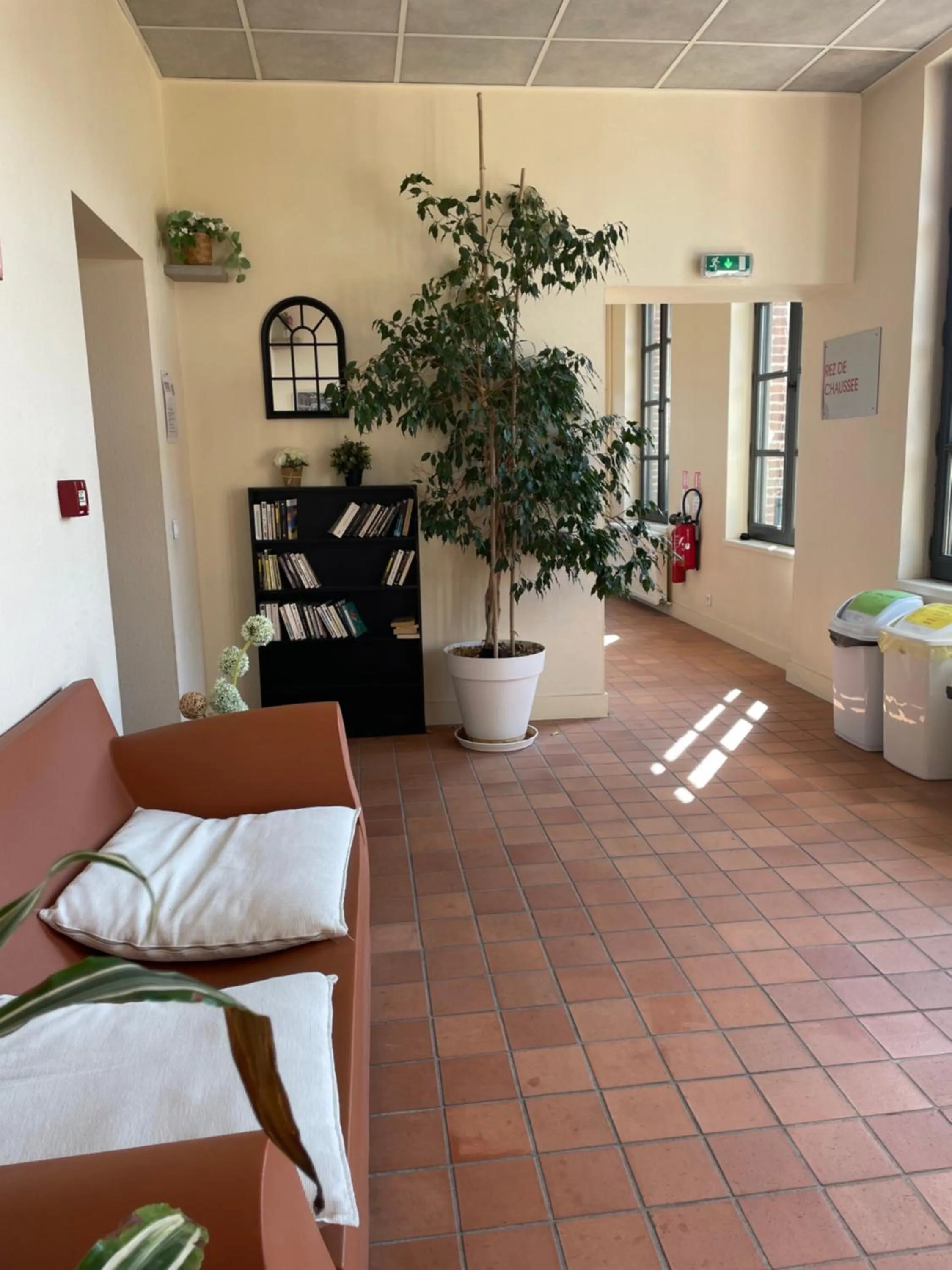 Living room in Auberge de Jeunesse HI Rouen