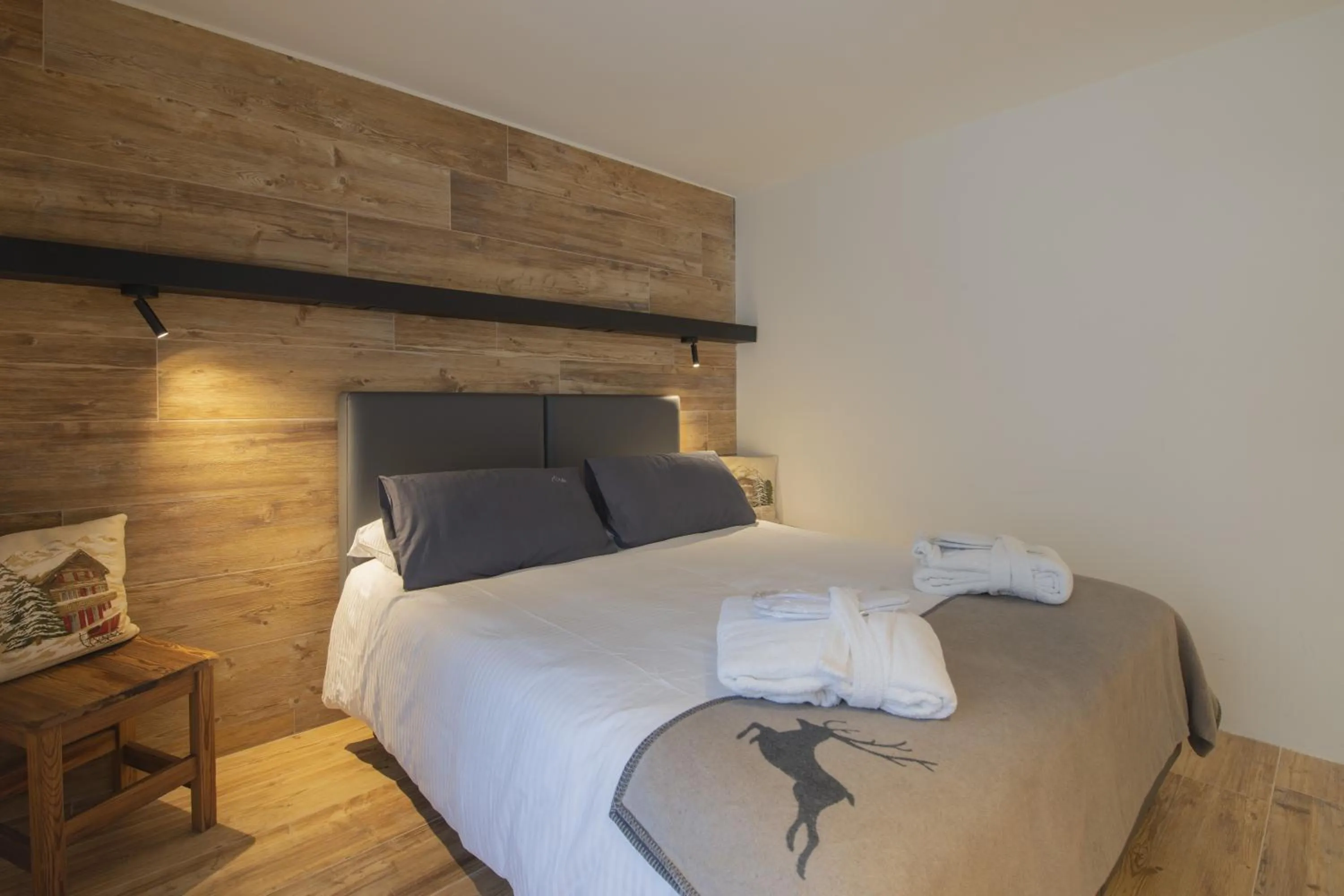 Bed in Hotel Rascard