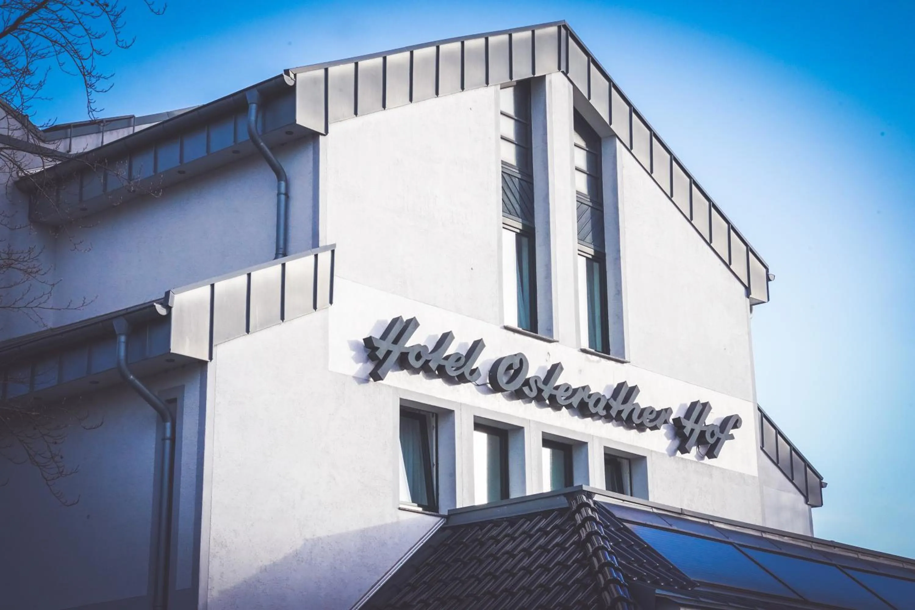 Property logo or sign in Hotel-Restaurant Osterather Hof