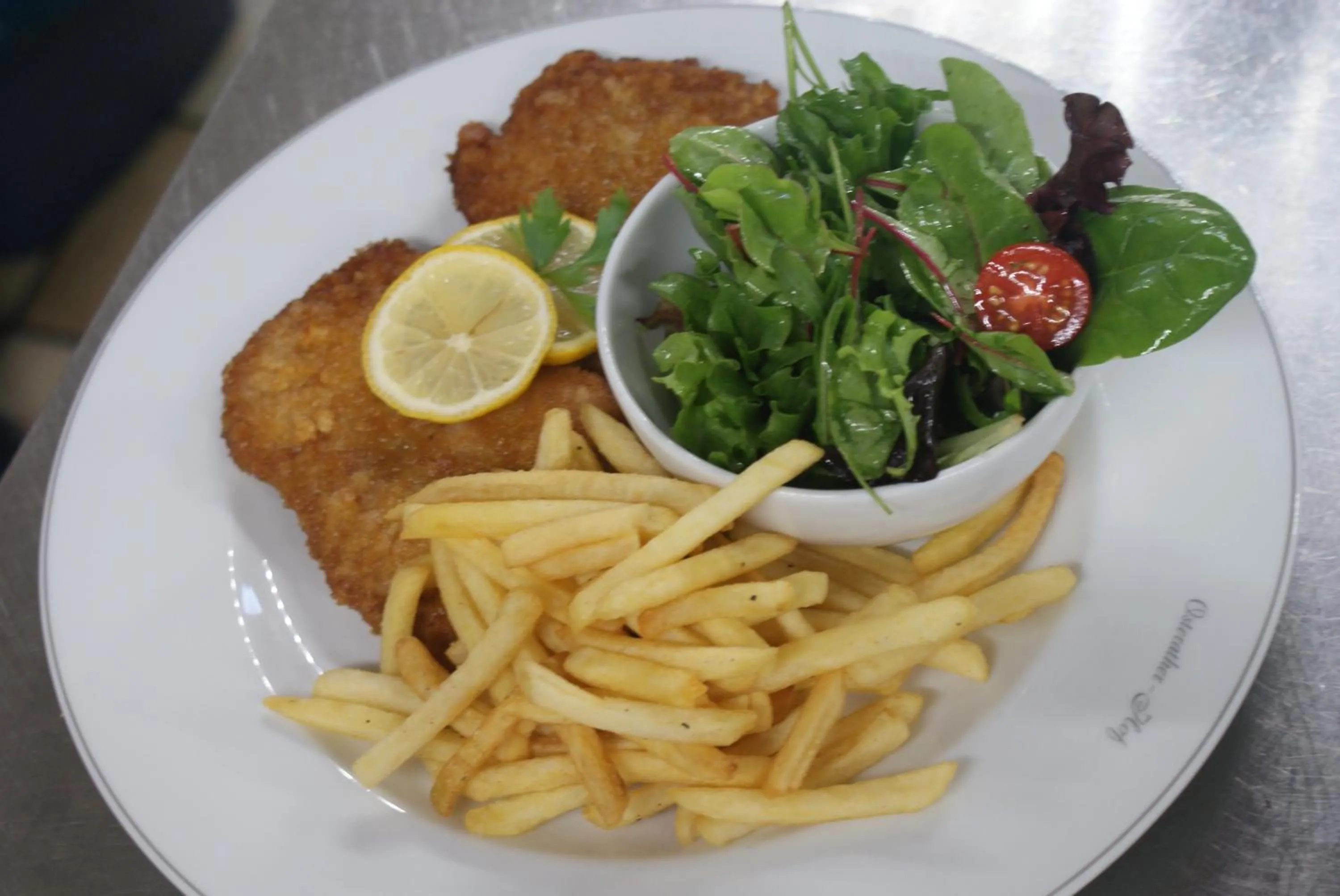 Food close-up in Hotel-Restaurant Osterather Hof