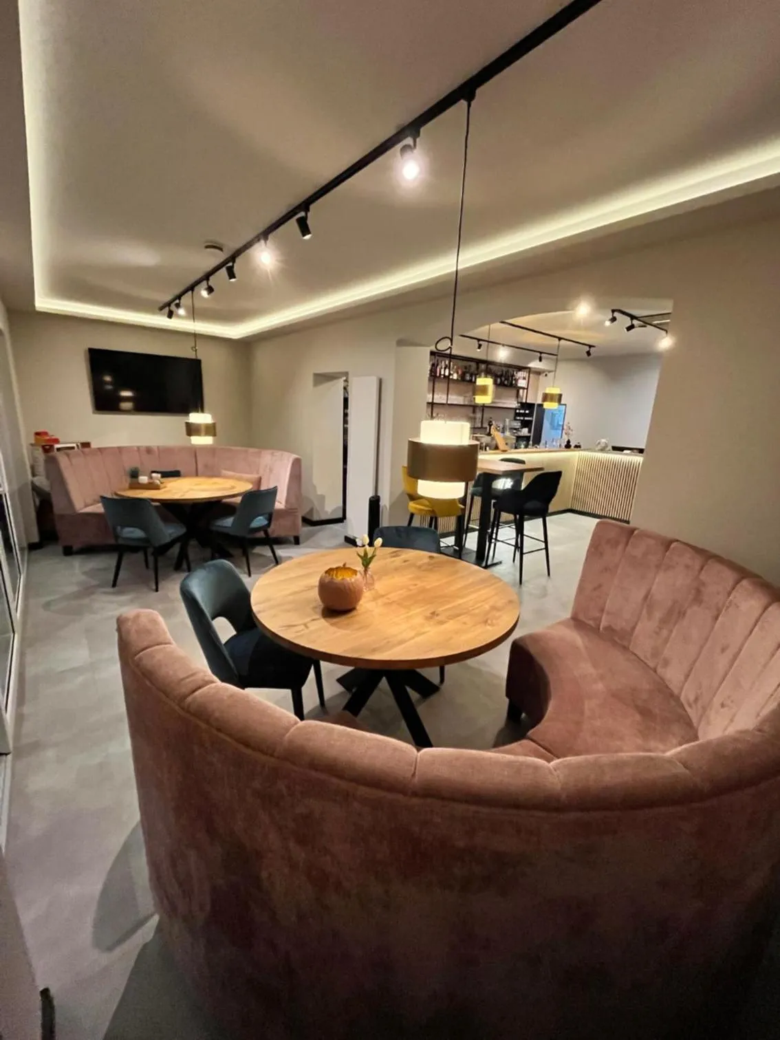 Seating area in Hotel-Restaurant Osterather Hof