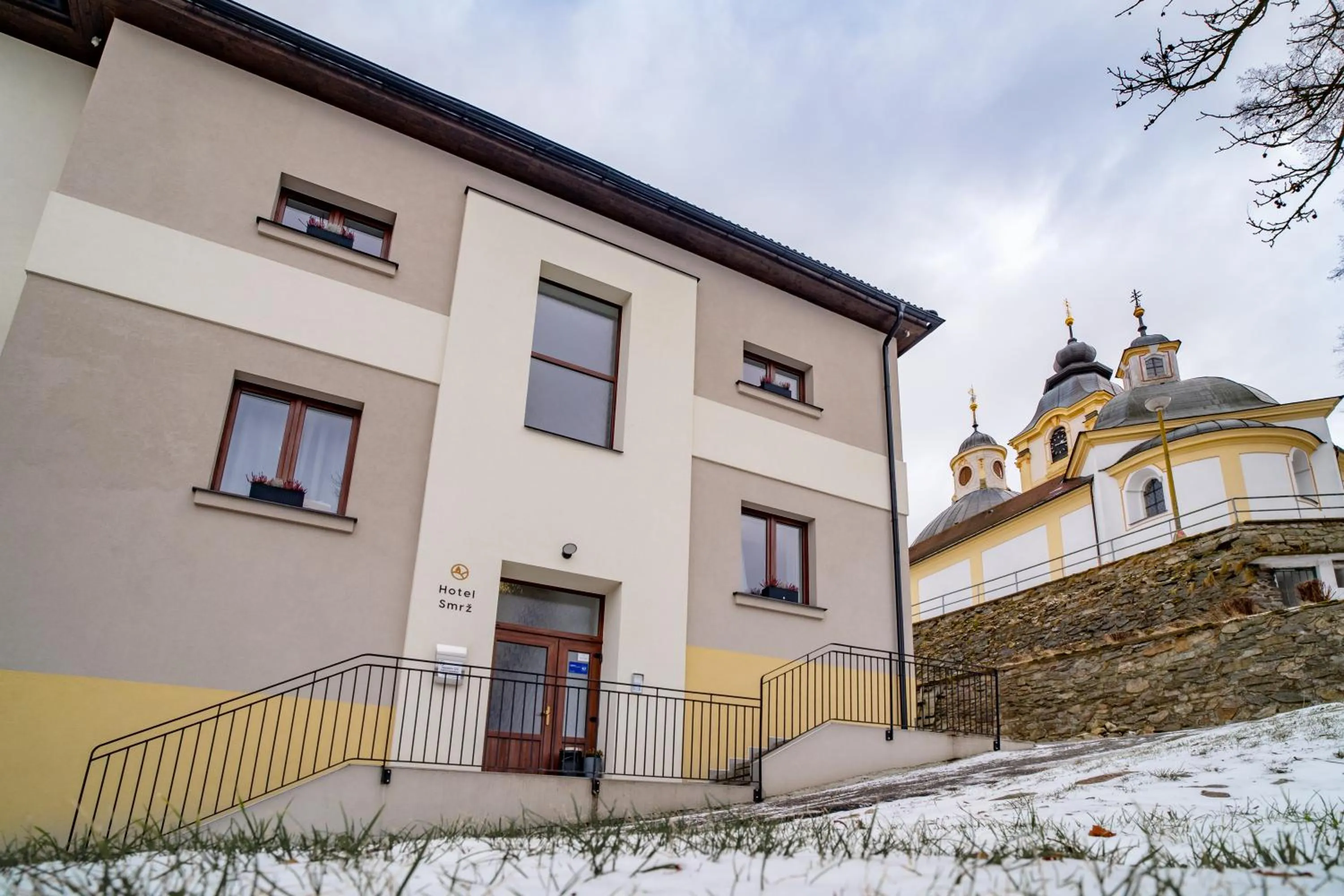 Property building in Hotel Smrž