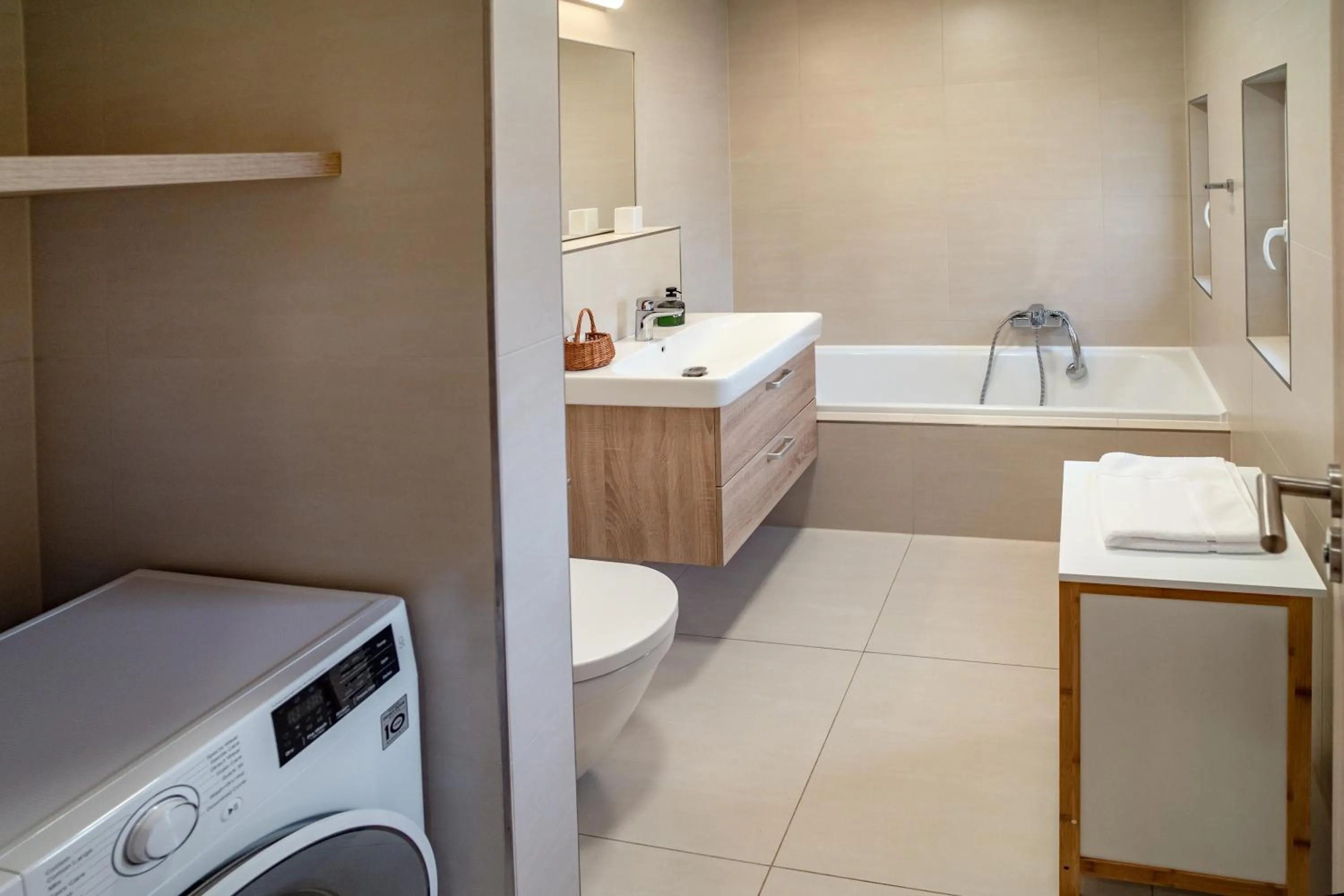 Bathroom in Hotel Smrž