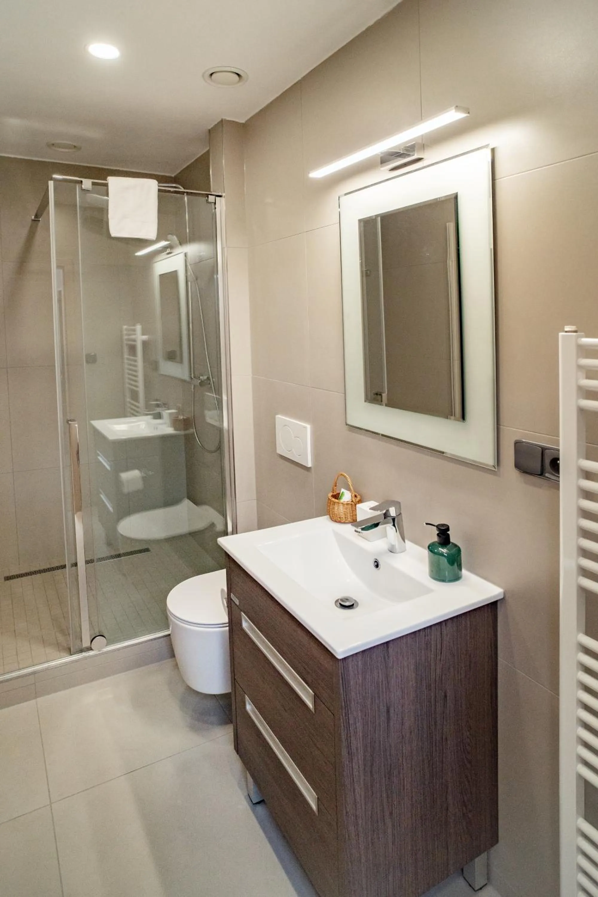 Bathroom in Hotel Smrž