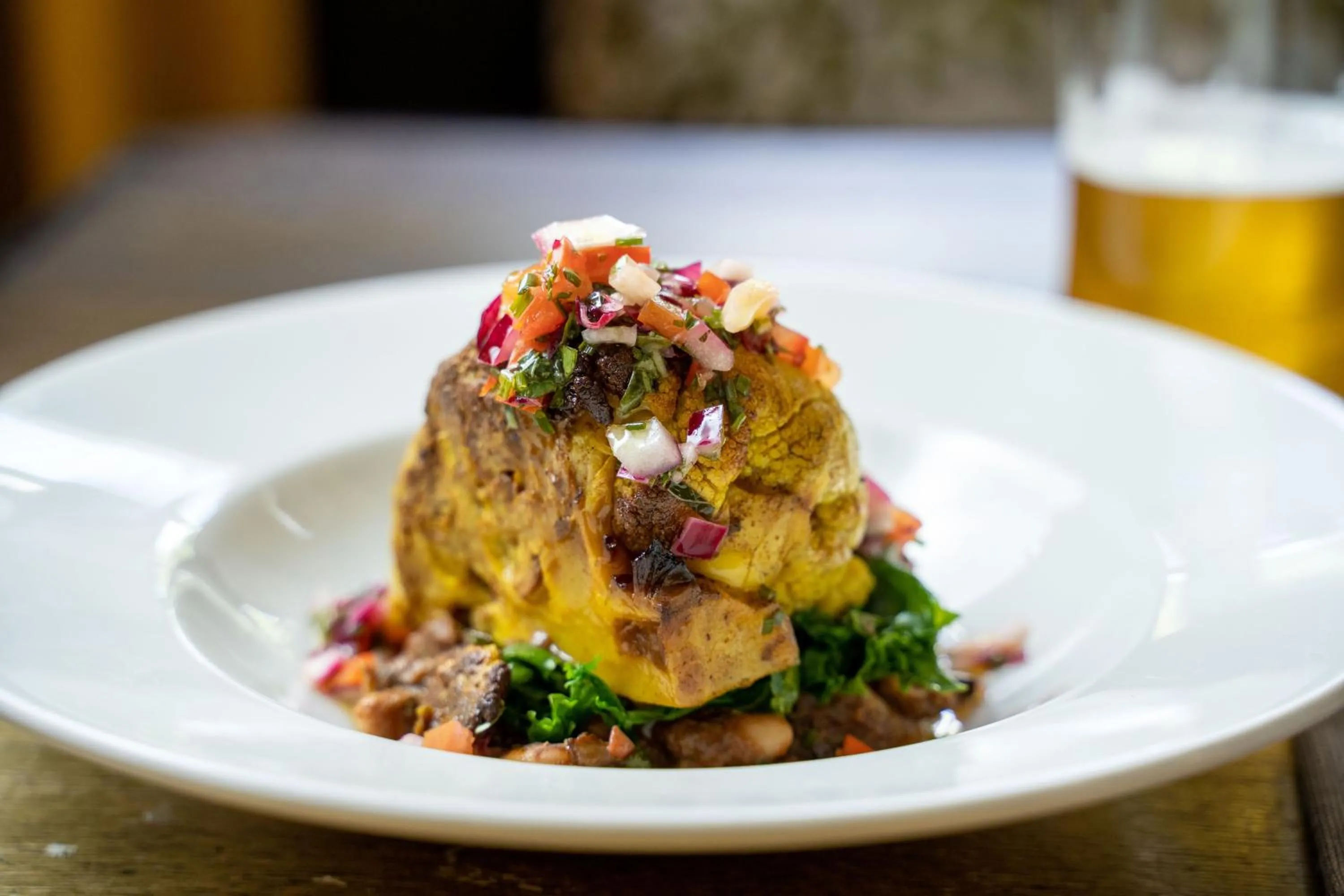 Food and drinks in Rising Sun Pub, Restaurant and Rooms