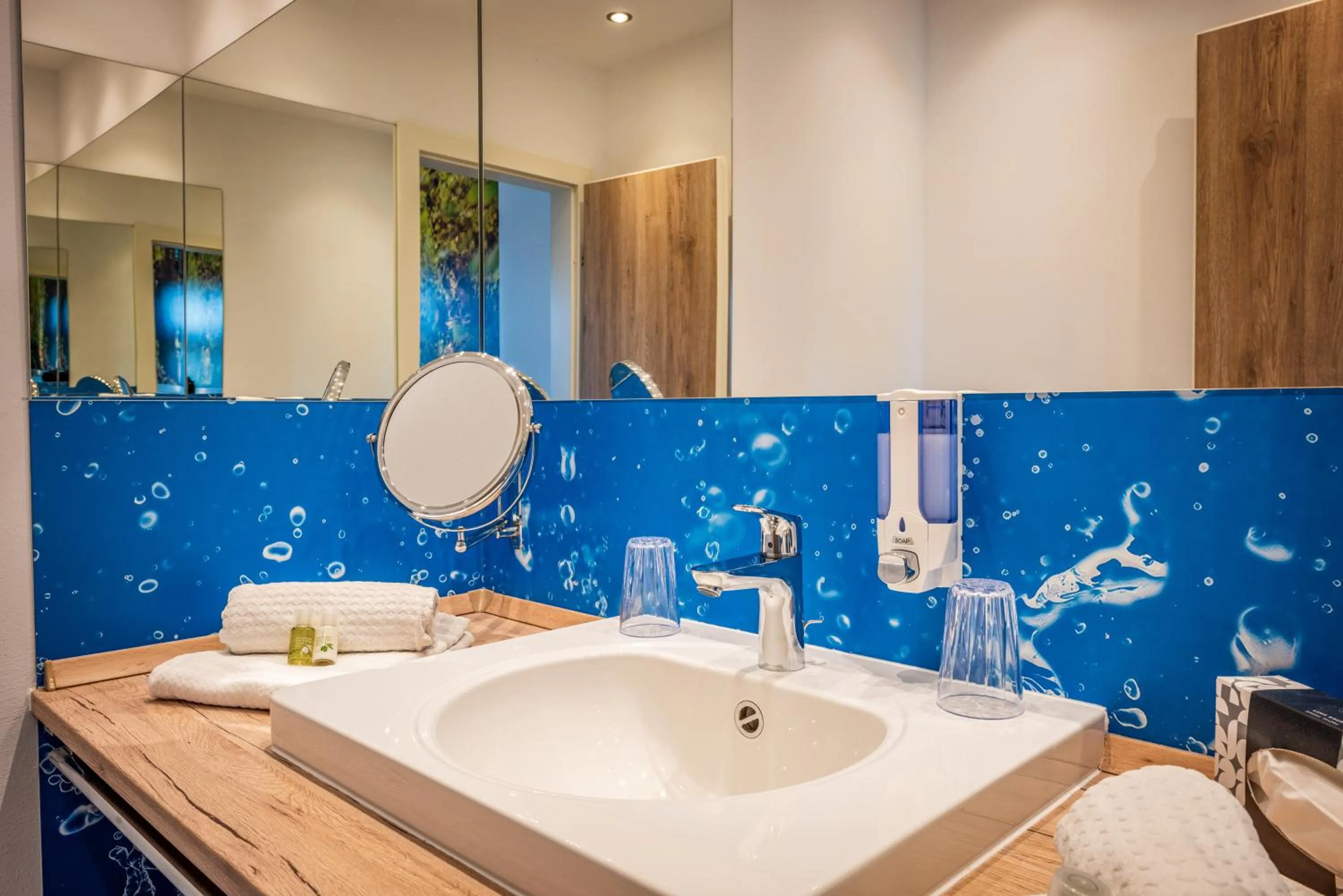 Bathroom in Hotel Die Tanne