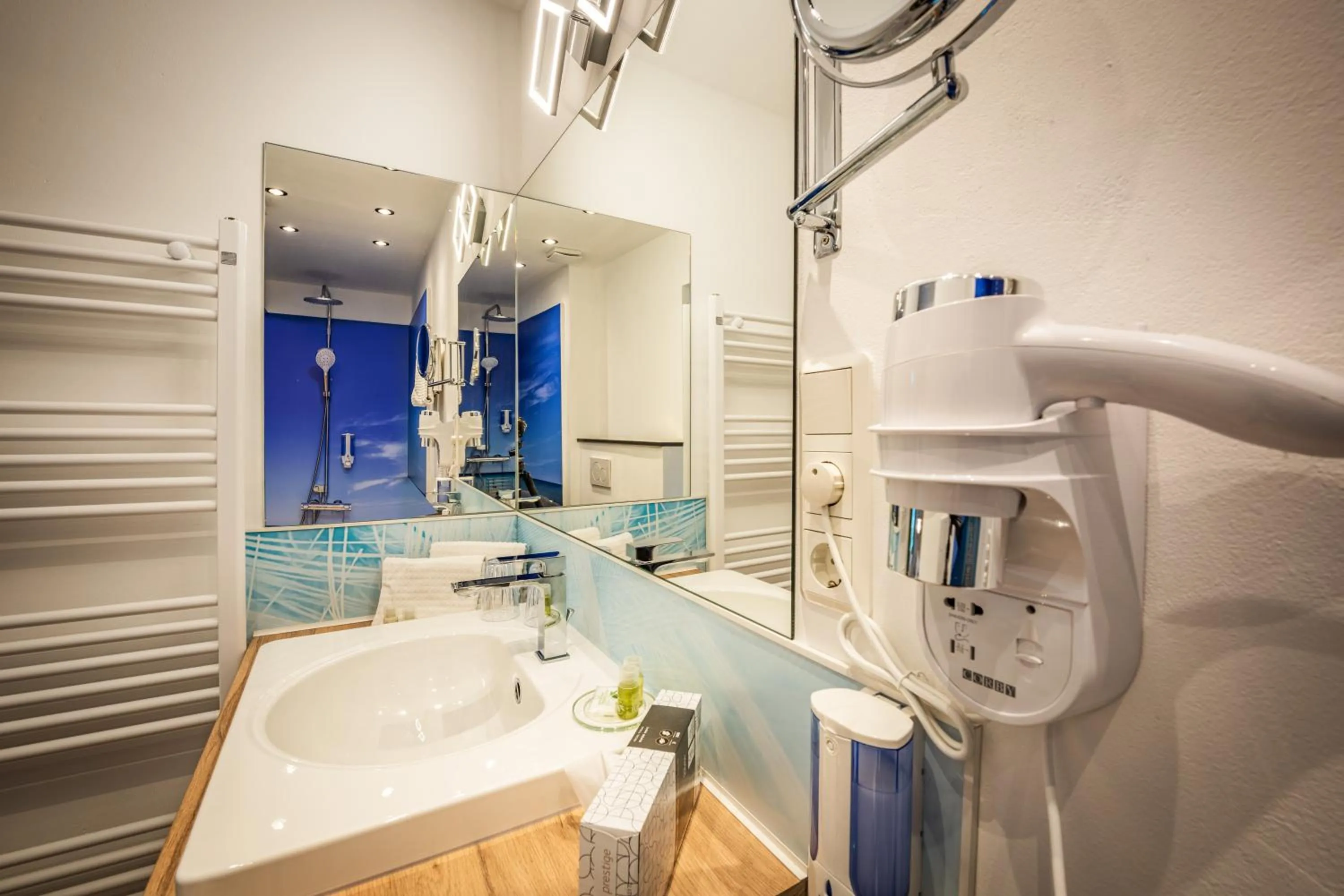 Bathroom in Hotel Die Tanne