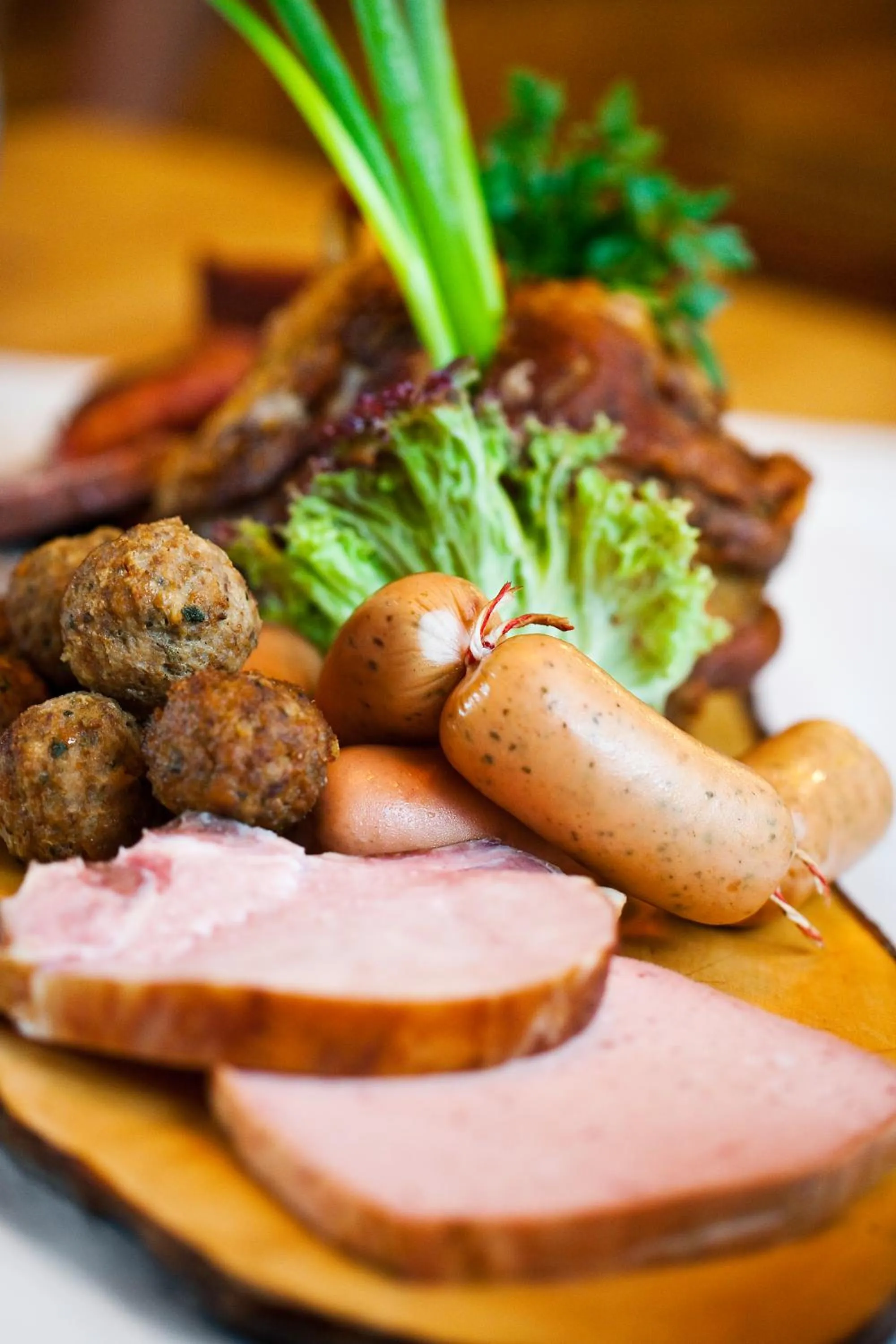 Food close-up in Metzgerei Gasthof Oberhauser - Hotel zur Post