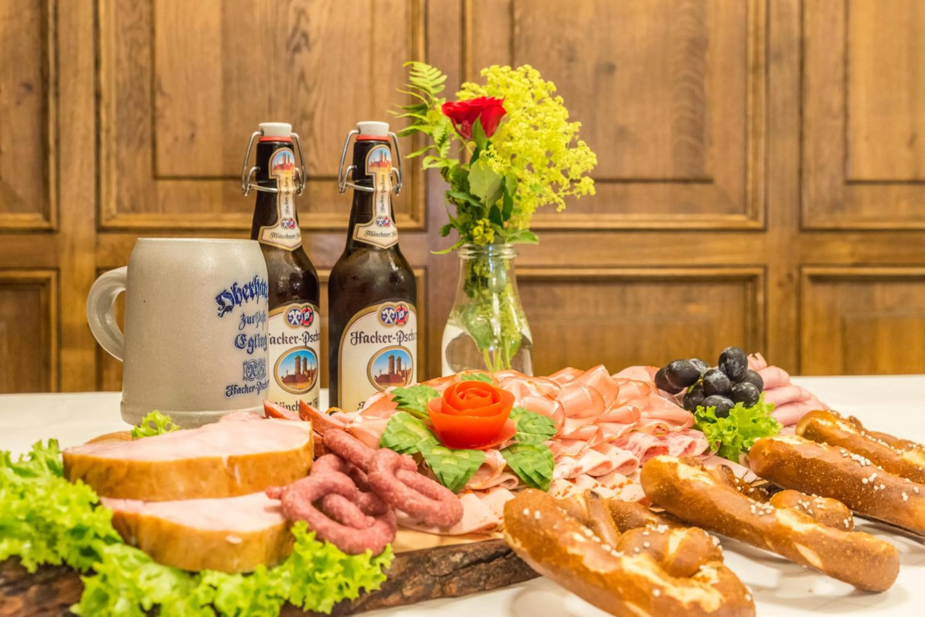 Food close-up in Metzgerei Gasthof Oberhauser - Hotel zur Post