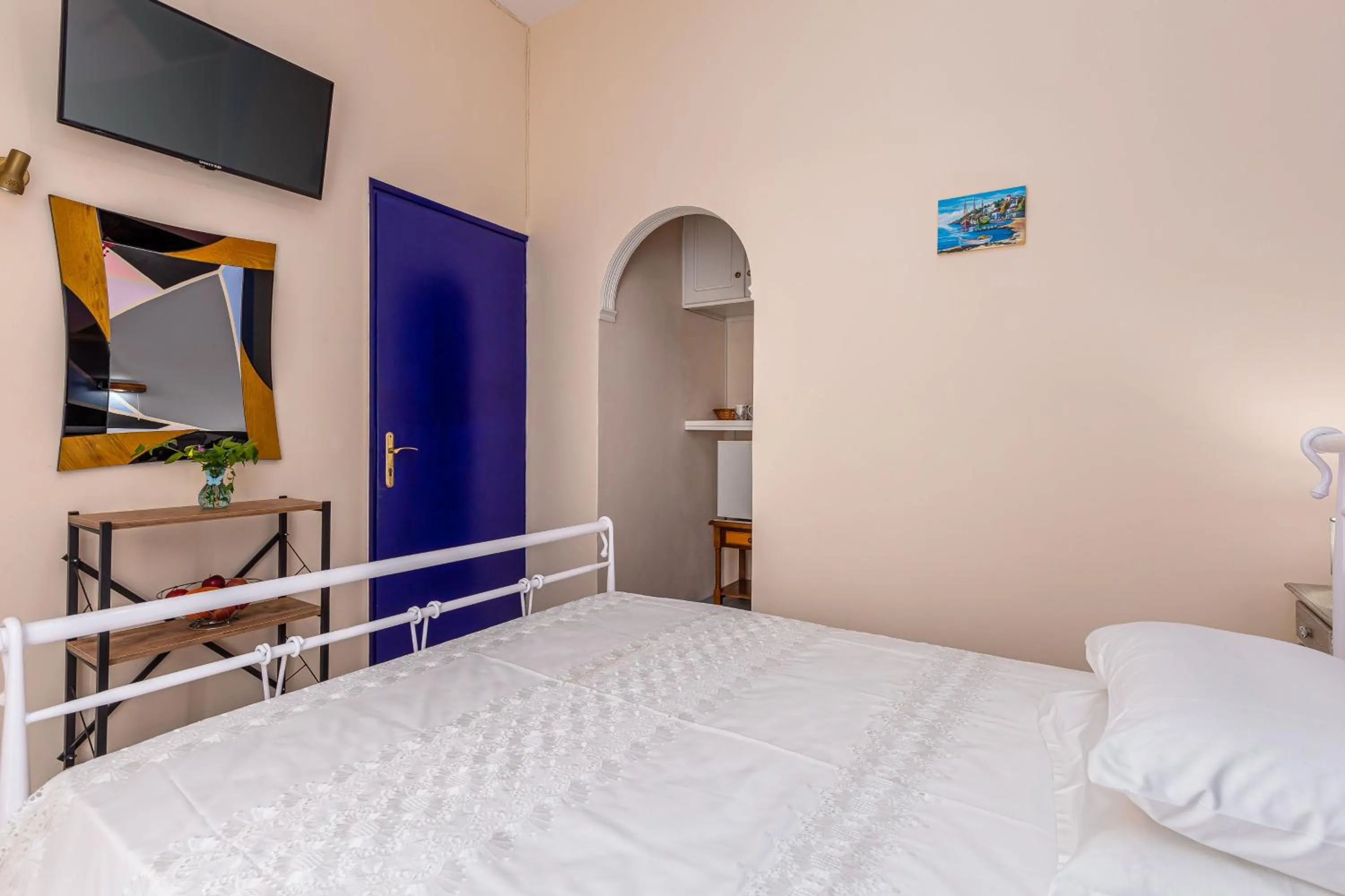 Bed in Riviera Seaside Hotel by Estia