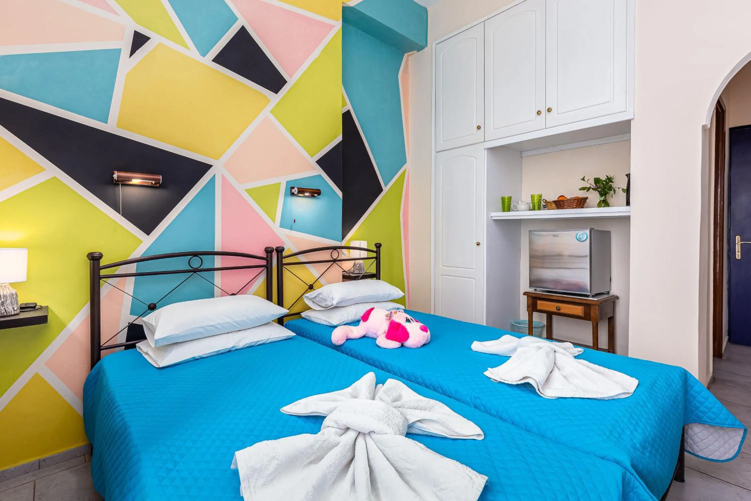 Bed in Riviera Seaside Hotel by Estia