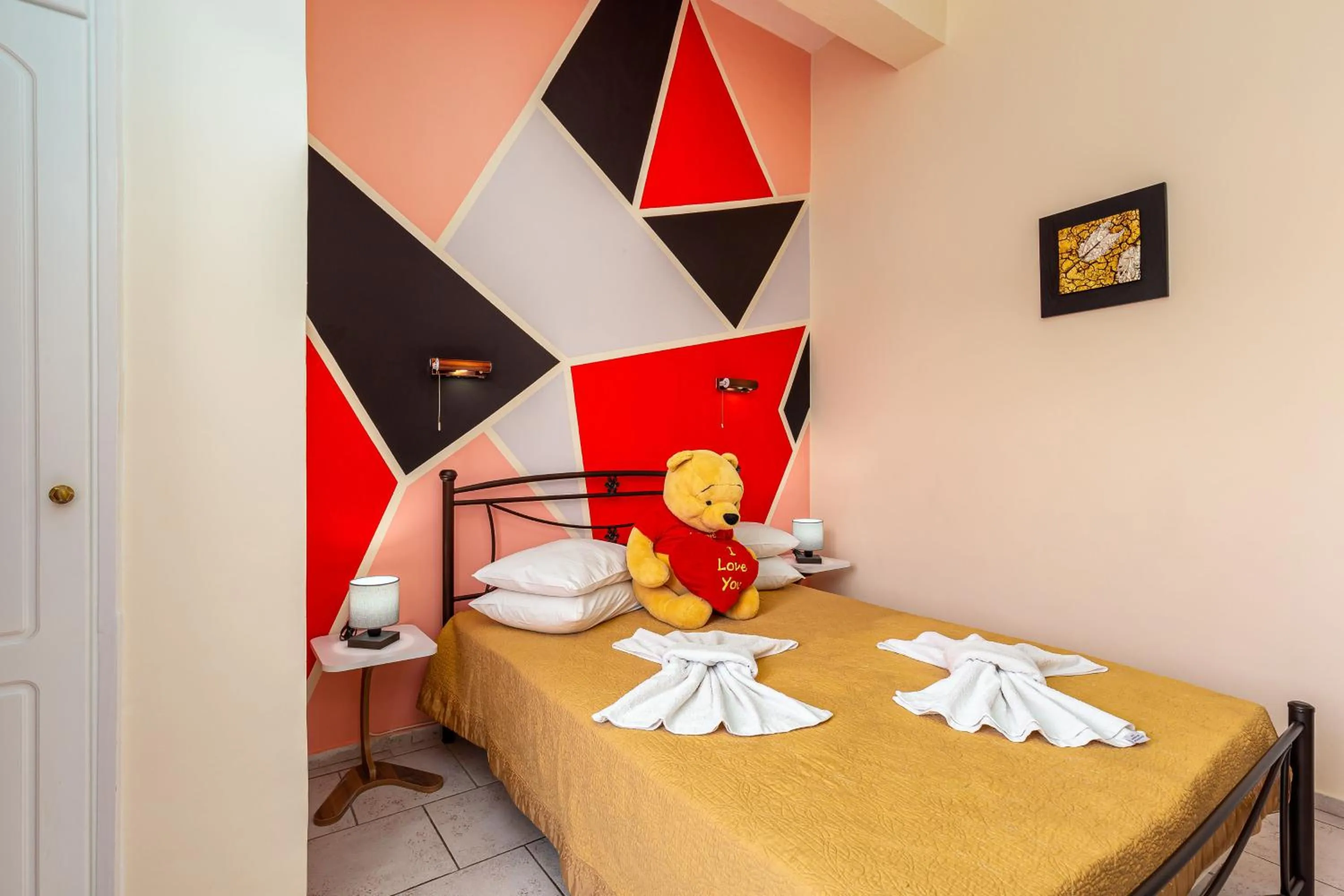 Bed in Riviera Seaside Hotel by Estia