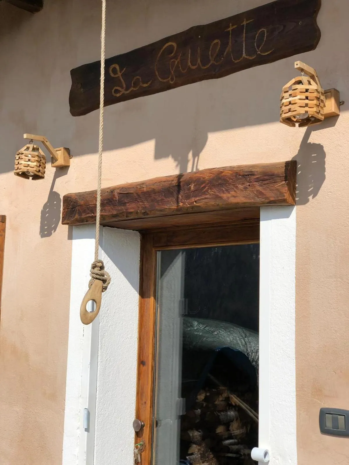 Facade/entrance in B & B La Guiette