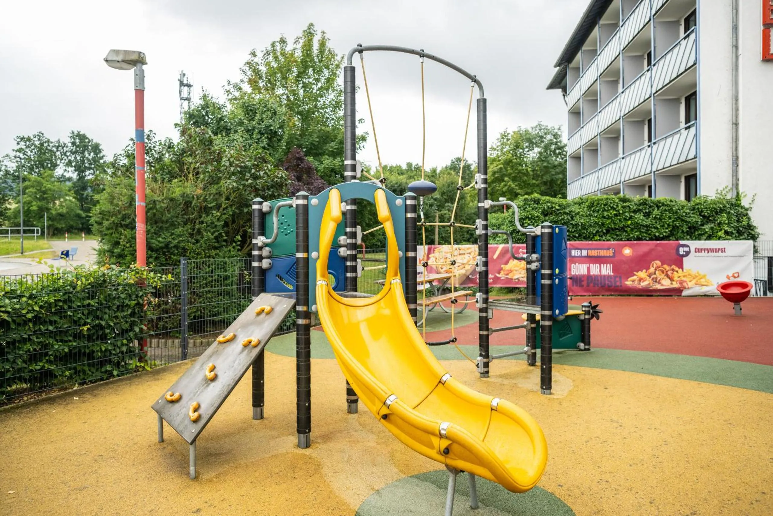 Children play ground in Kassel Ost