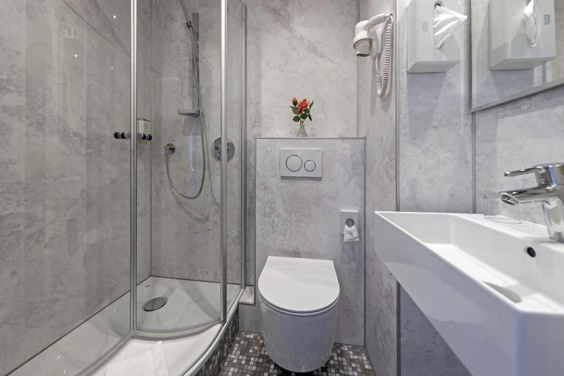 Bathroom in Hotel Brack