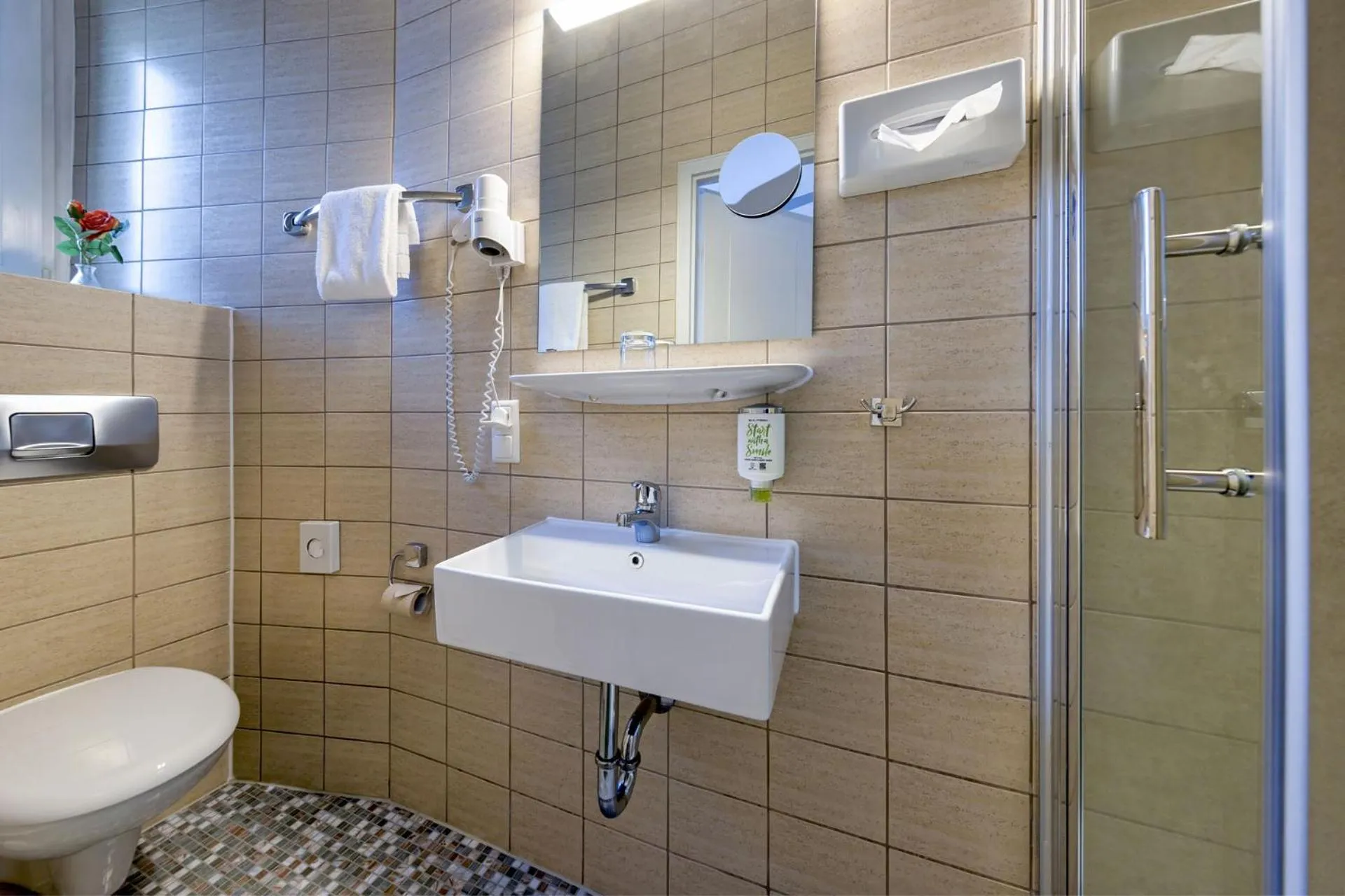 Bathroom in Hotel Brack