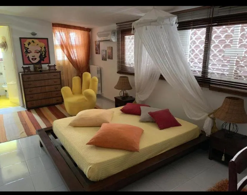 Bedroom, Bed in Villa Ninni