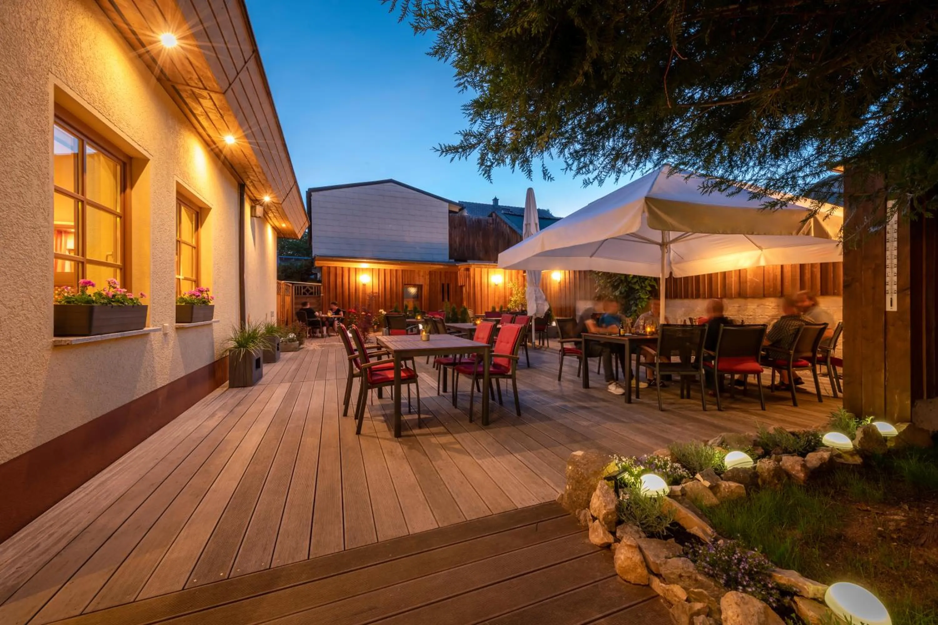 Restaurant/places to eat in Hotel Zum Steinhof