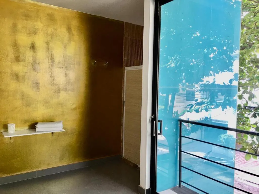 Decorative detail in Arte Hotel