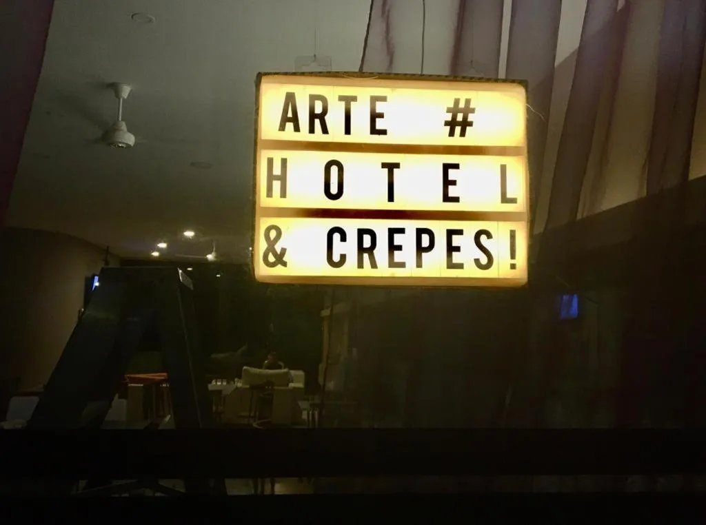 Street view in Arte Hotel