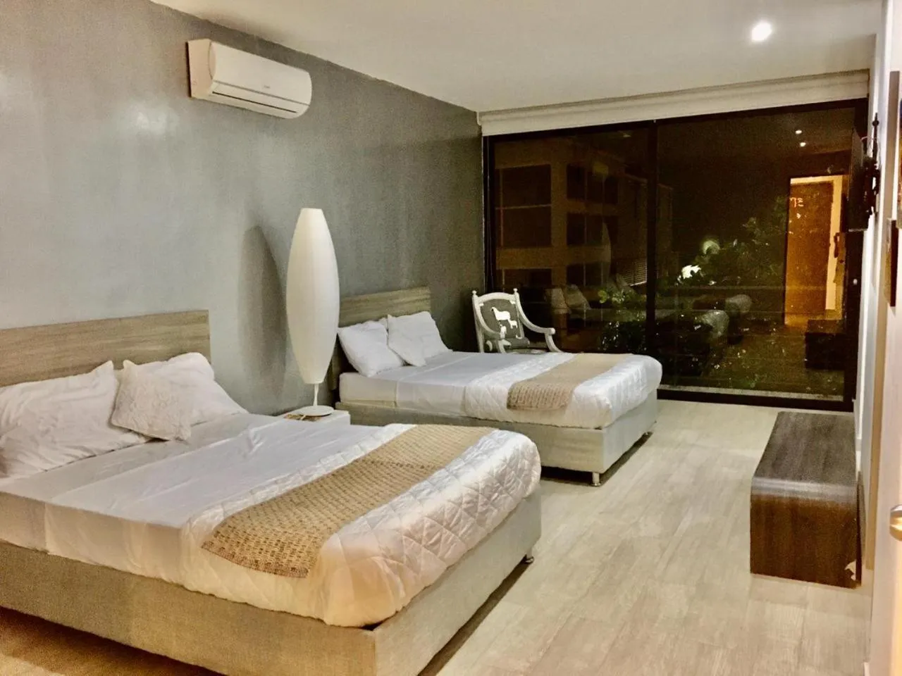 Decorative detail, Bed in Arte Hotel