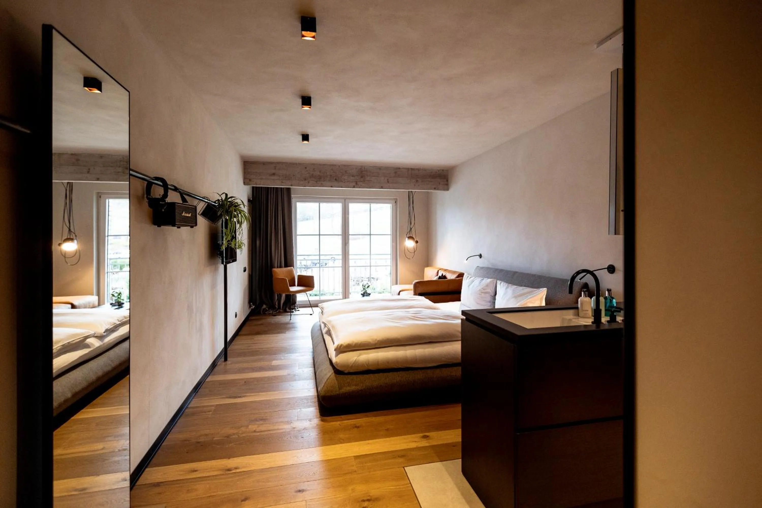 Bed in Hotel Seegarten