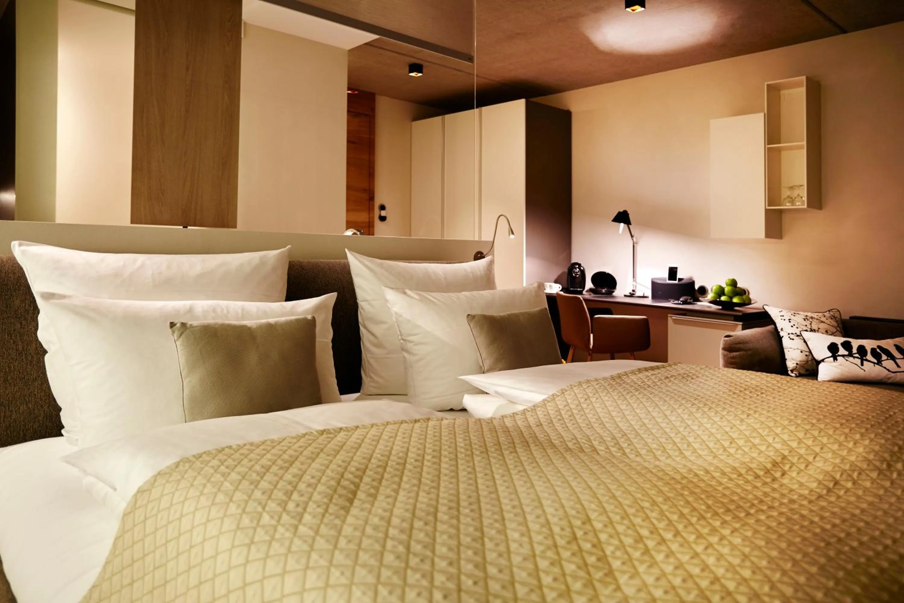 Bed in Hotel Seegarten