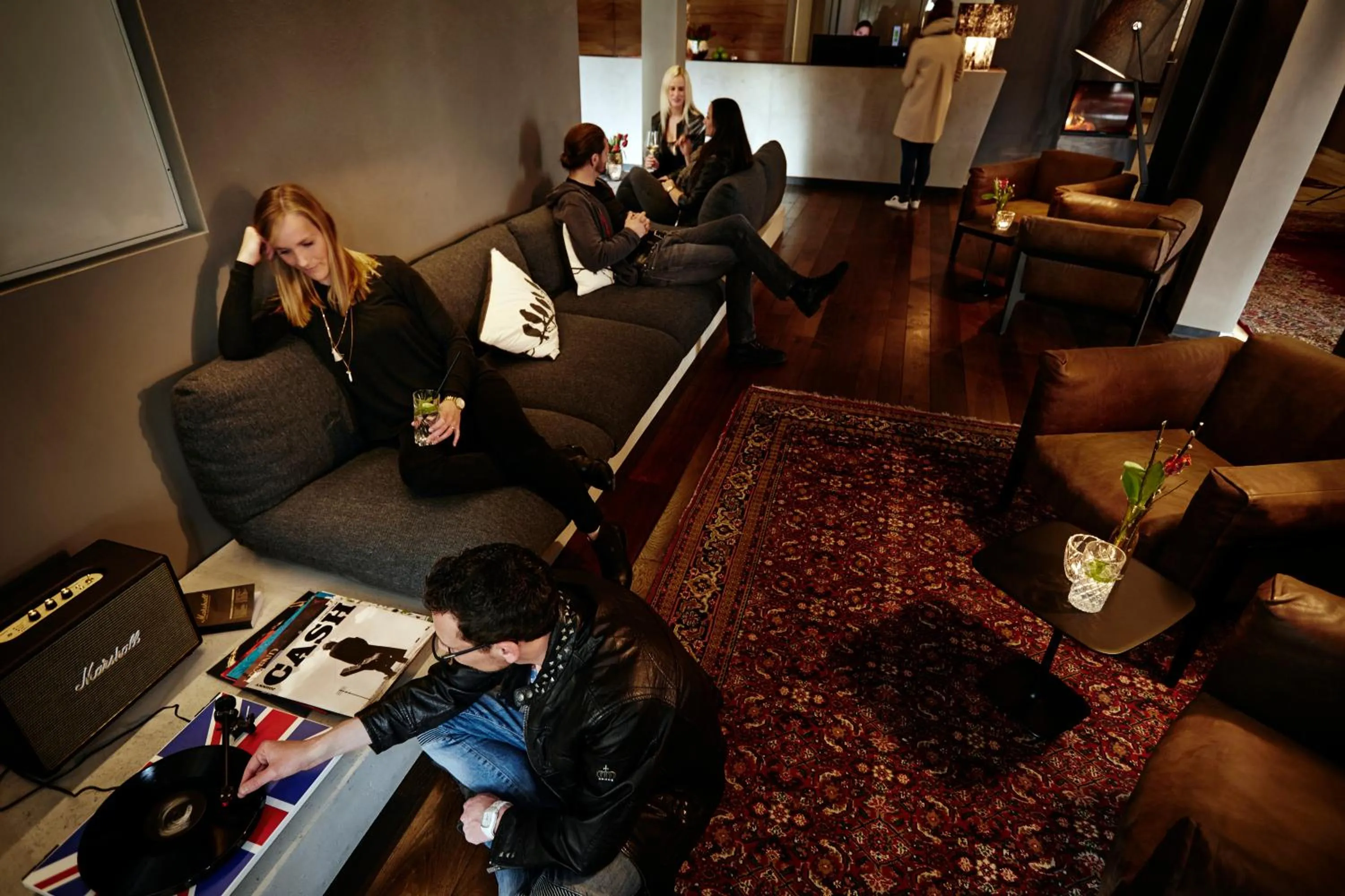 Lobby or reception in Hotel Seegarten