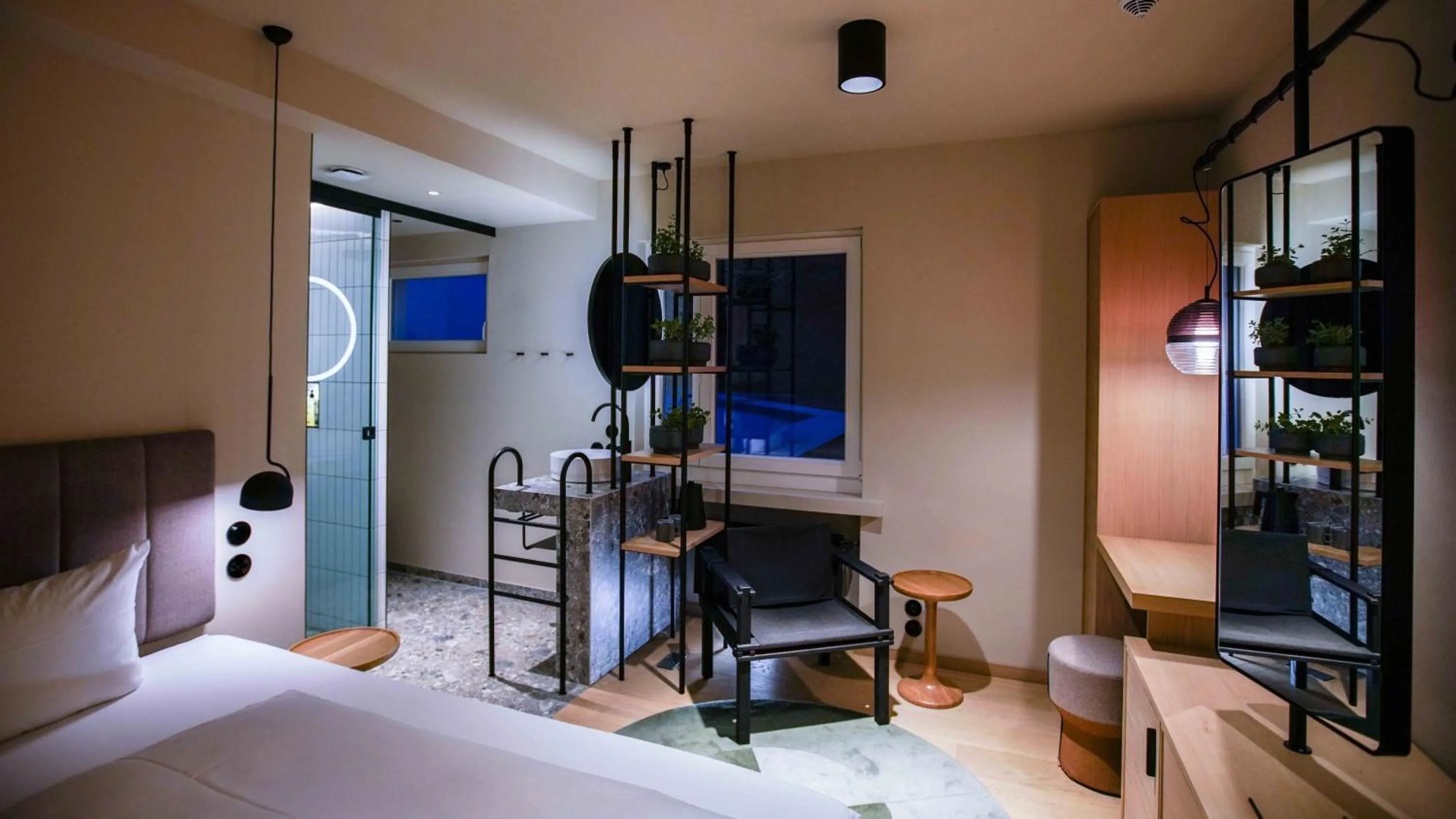 Bed in Hotel Seegarten