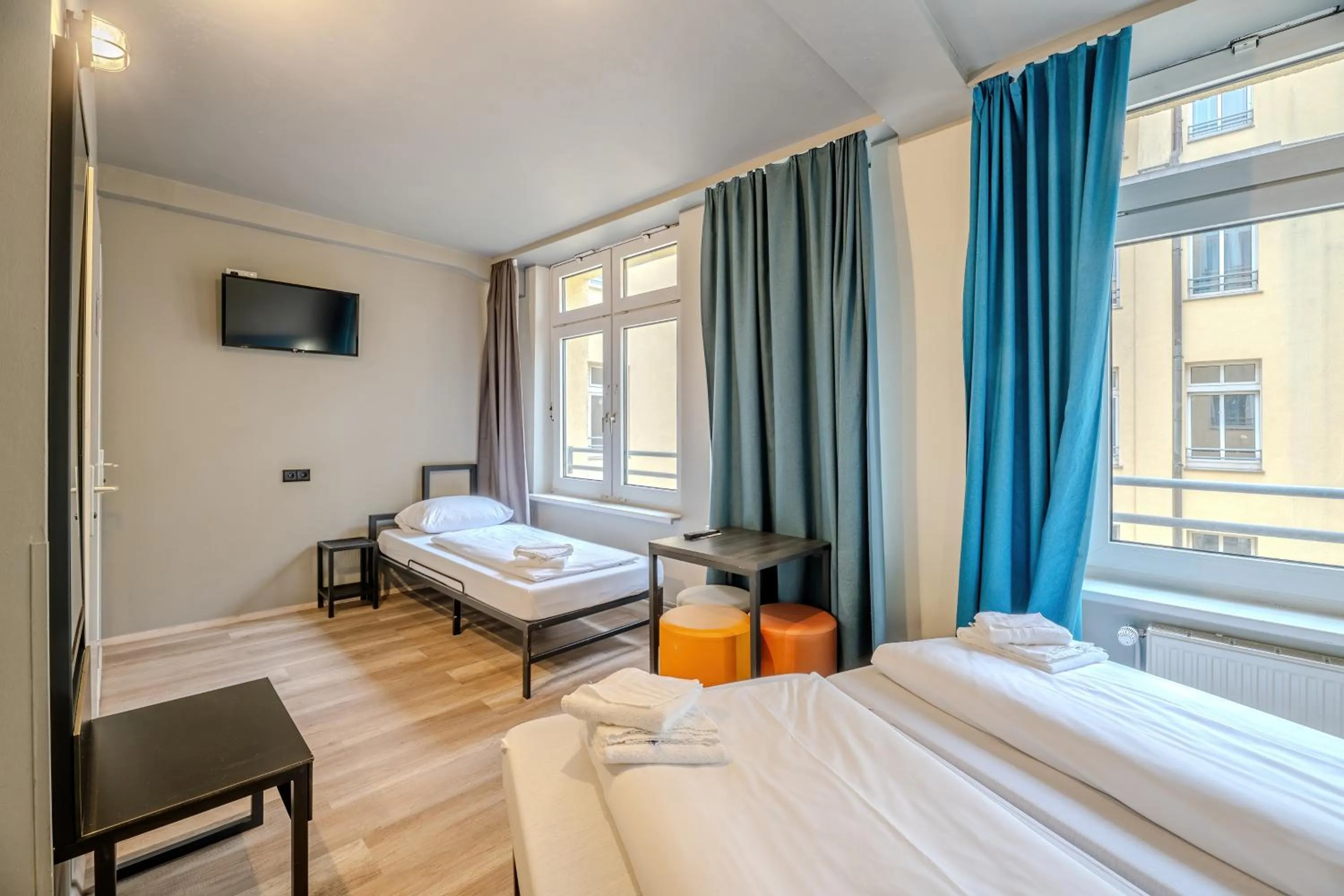 Bed in a&o Hamburg Hauptbahnhof