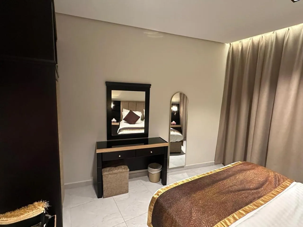 Bed in Golden Galaxies Furnished Units