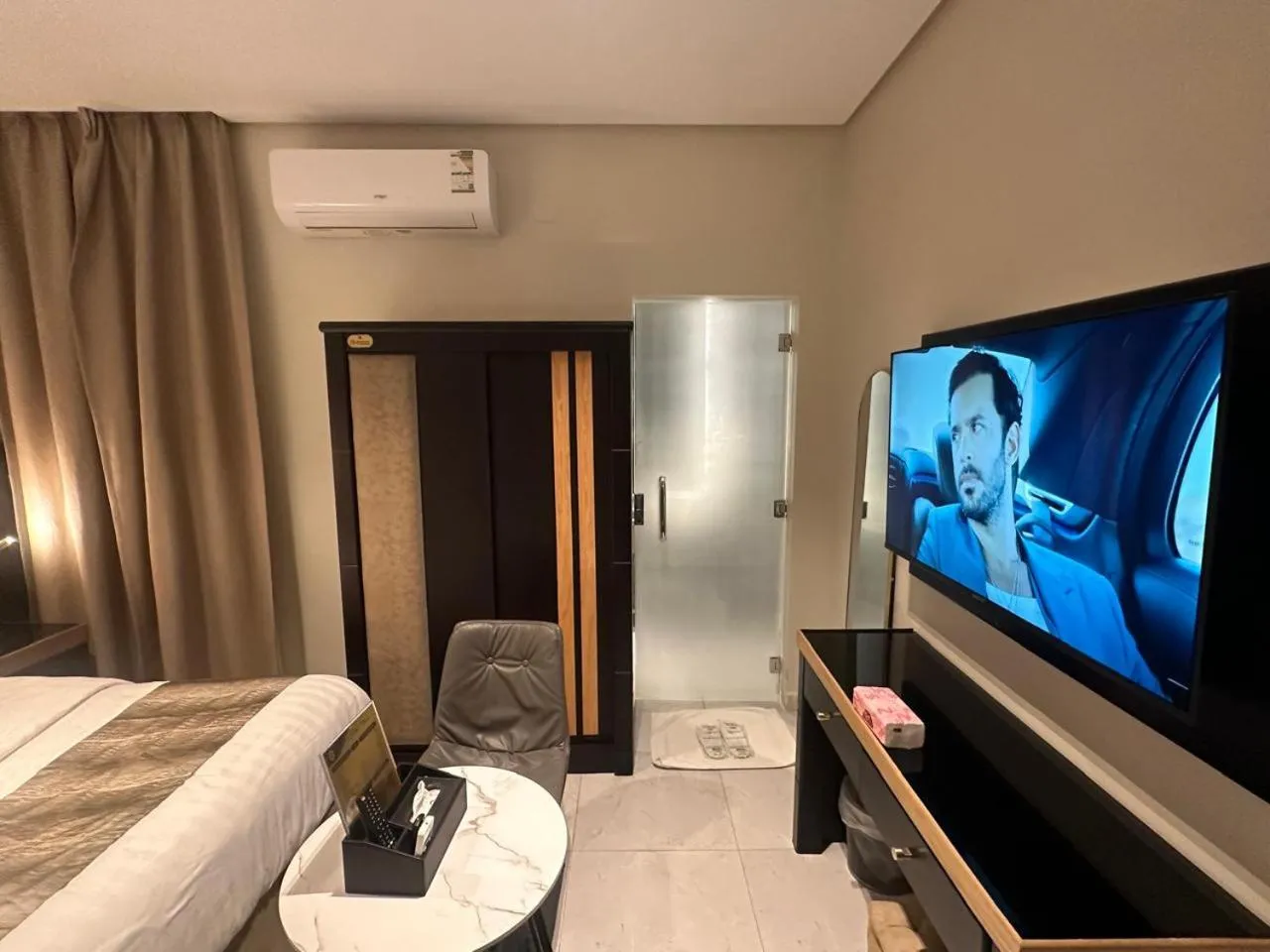 Bed in Golden Galaxies Furnished Units