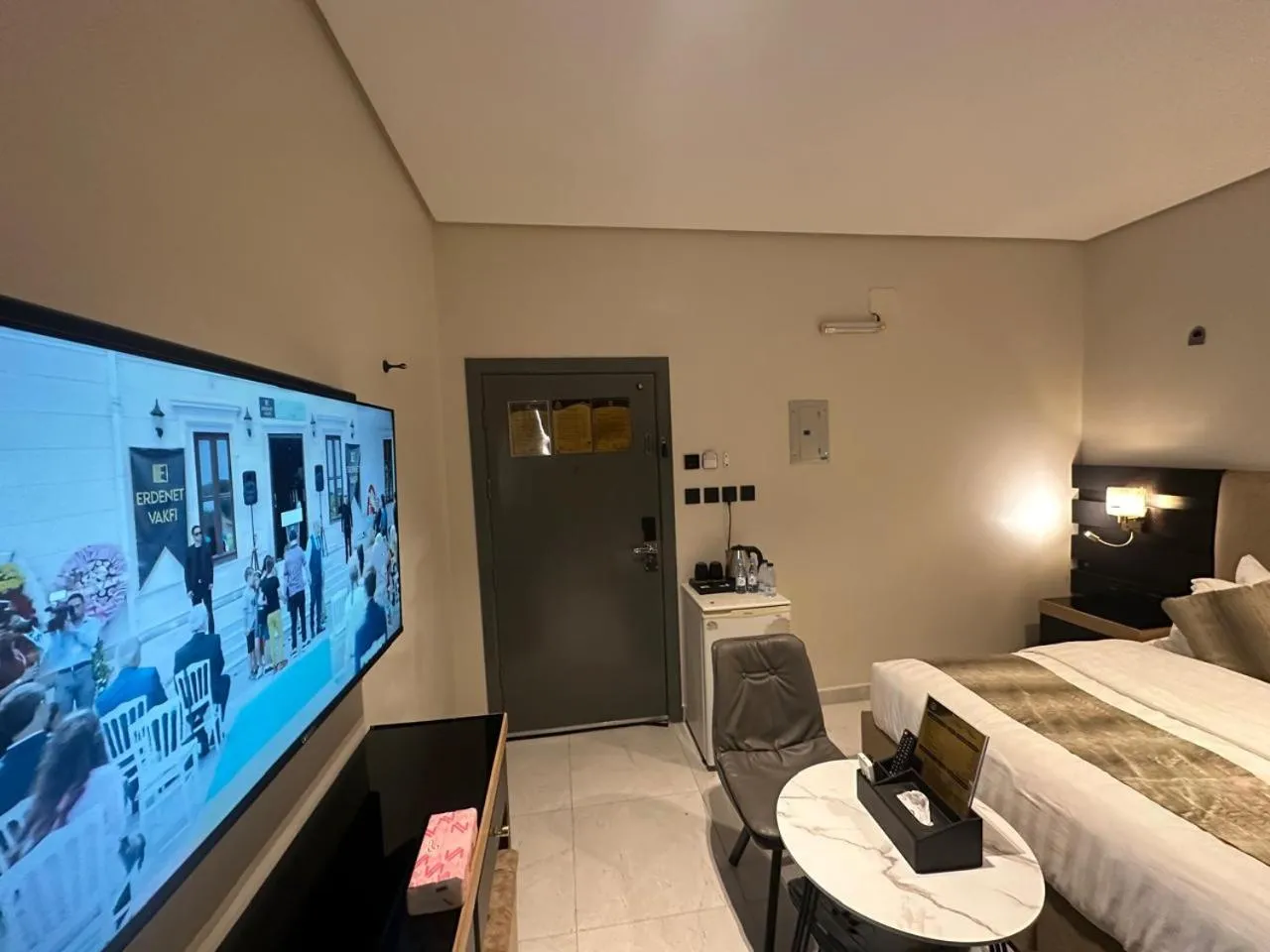 Bed in Golden Galaxies Furnished Units